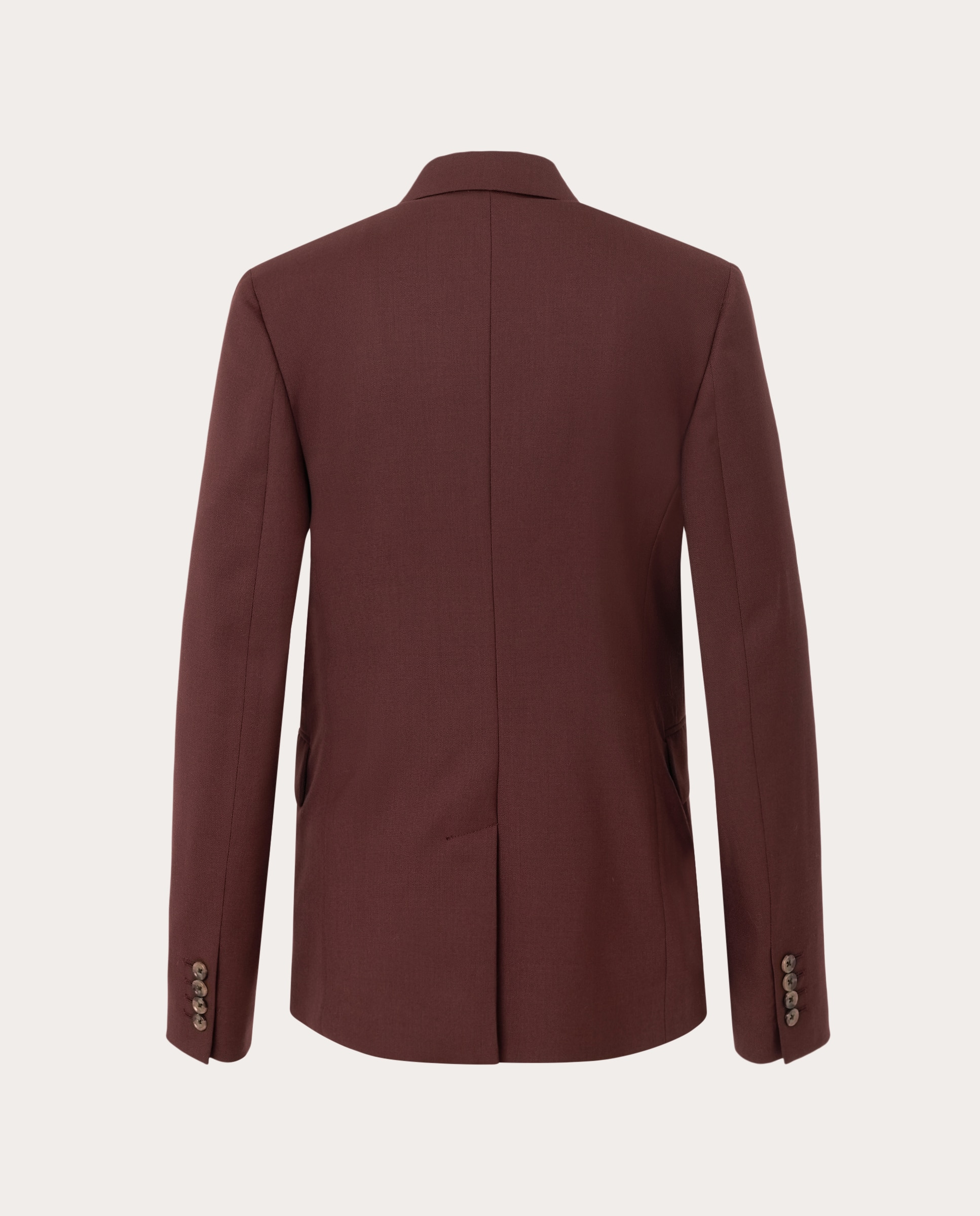 Casaco de lã Vermelho-2