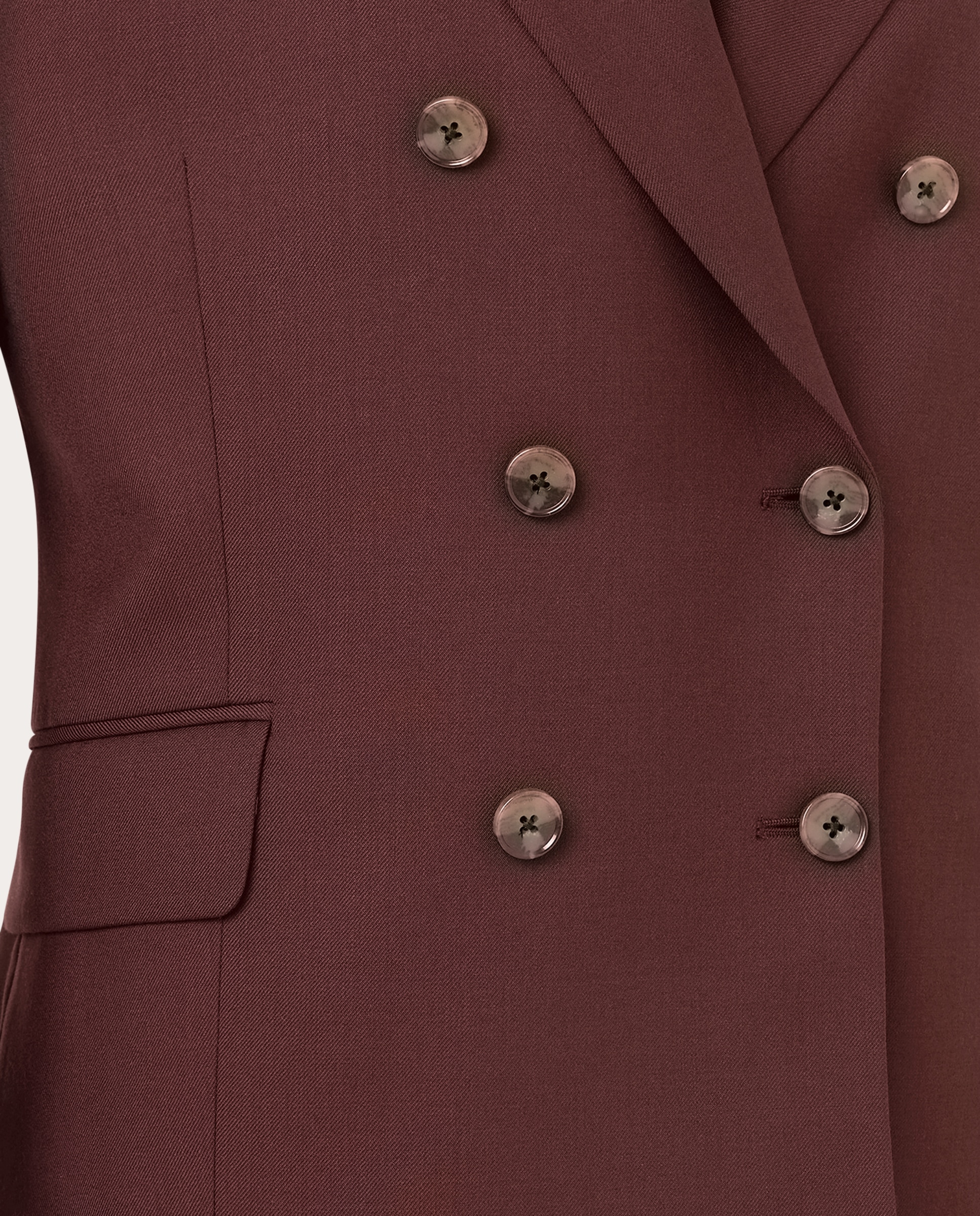 Casaco de lã Vermelho-3