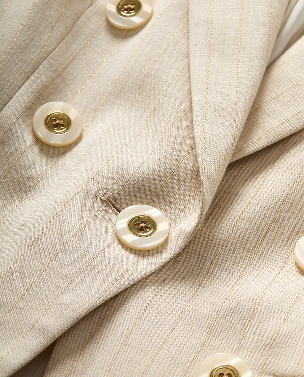 Chaqueta Gaya de algodón Natural-3