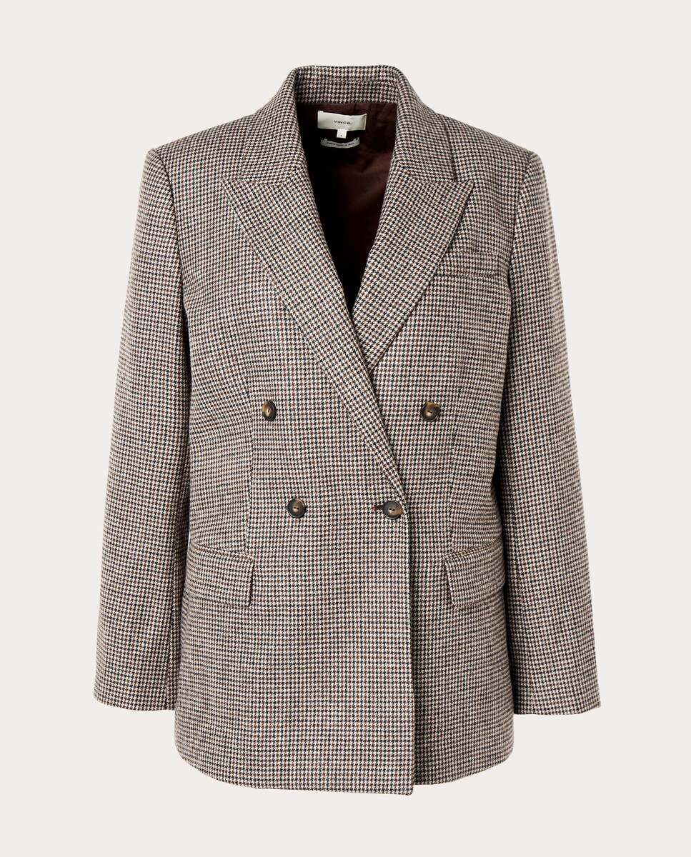 Casaco de lã Multicolor-1