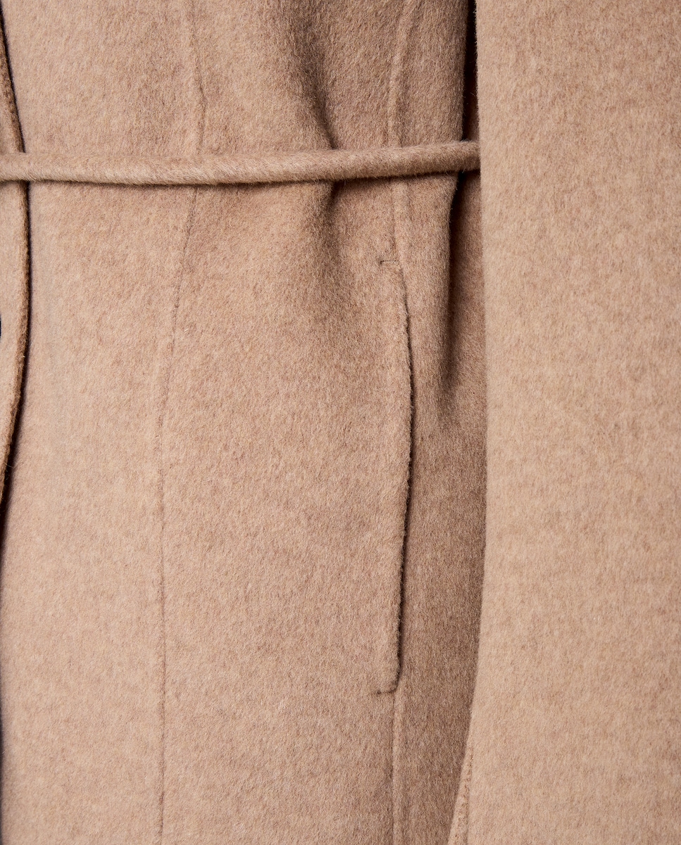 Casaco Hellen de Lã Bege-4