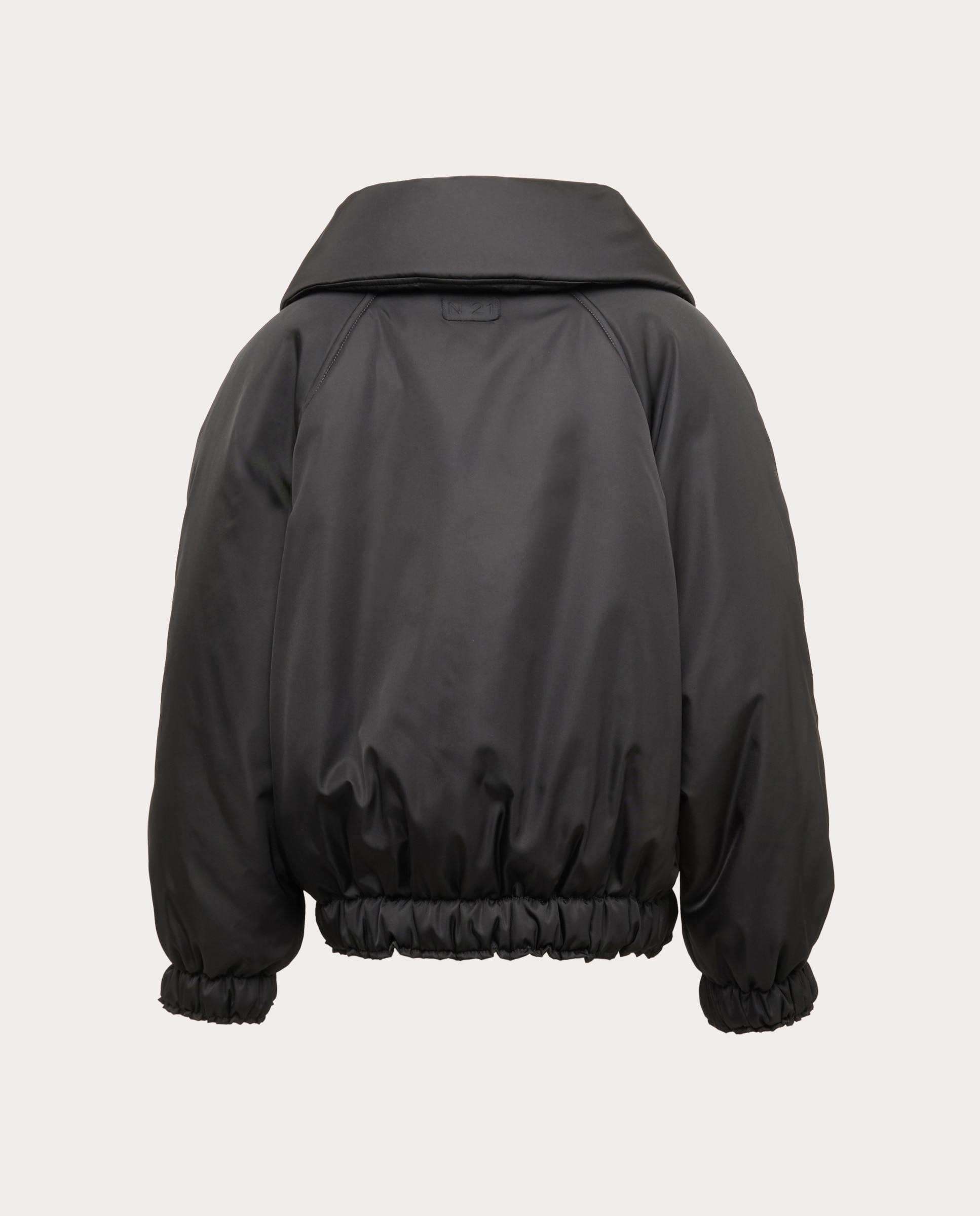 Chaqueta acolchada con capucha - Negro Negro-2