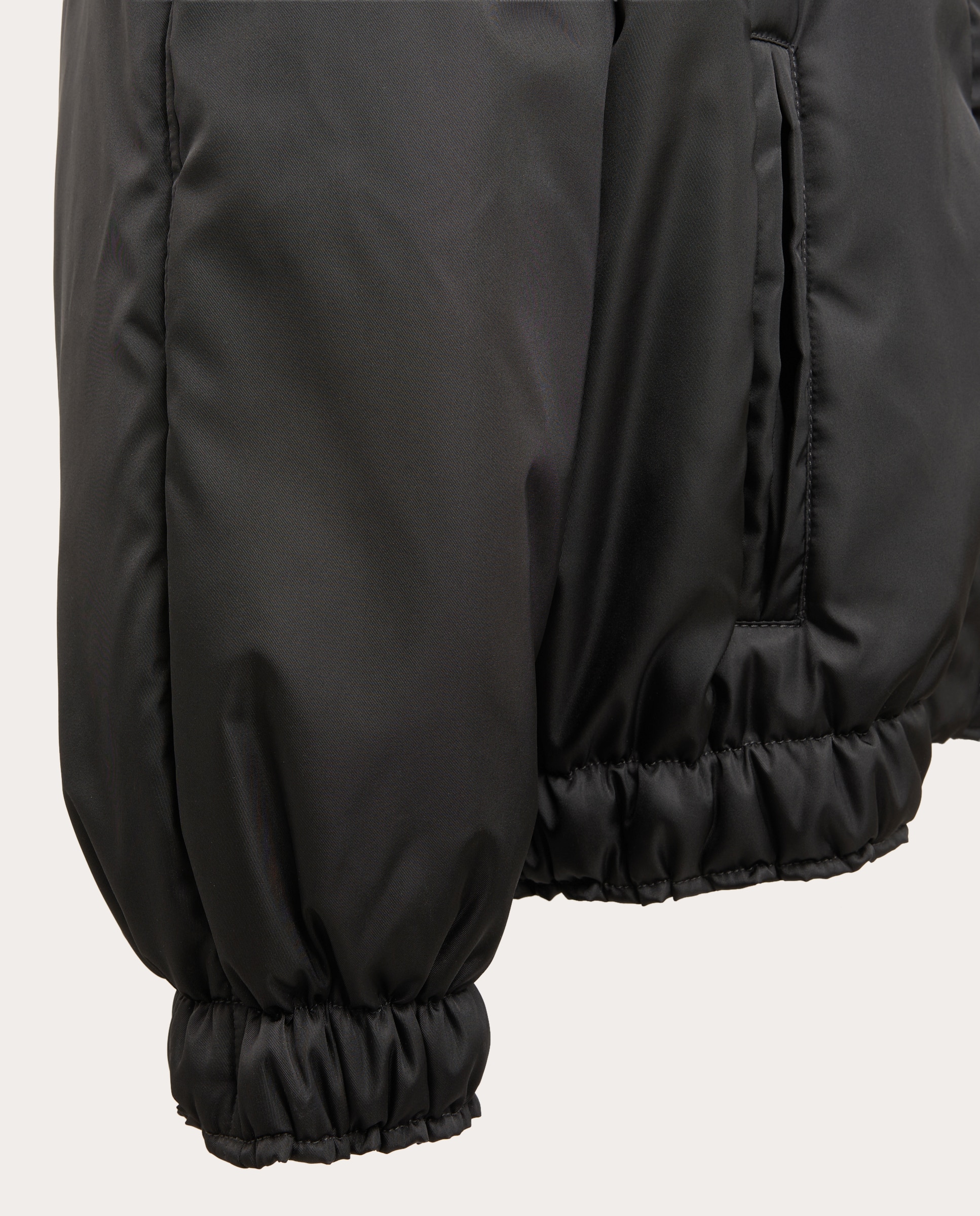 Chaqueta acolchada con capucha - Negro Negro-3