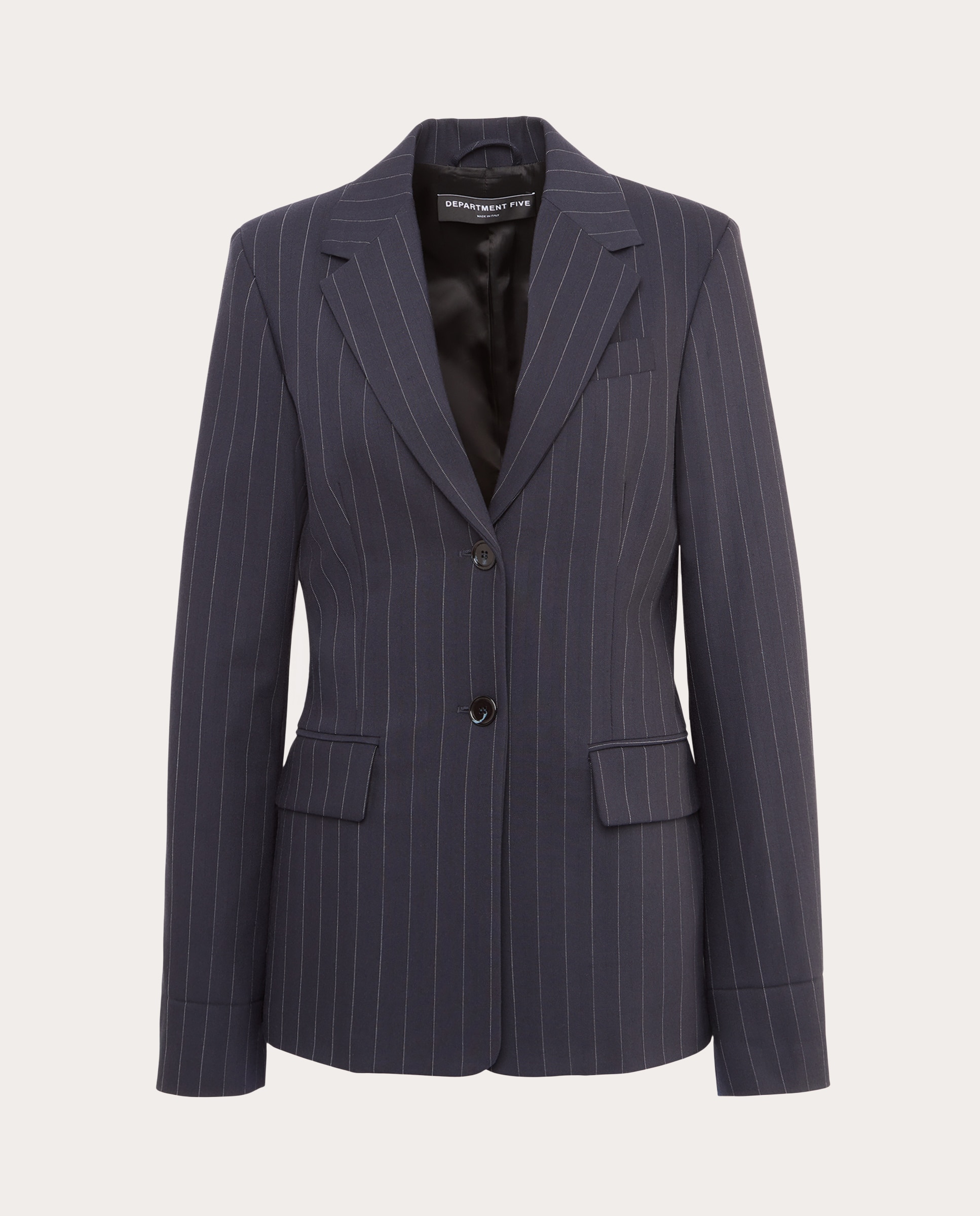 Imagen 0 de Chaqueta Balzac con raya diplomática Azul marino