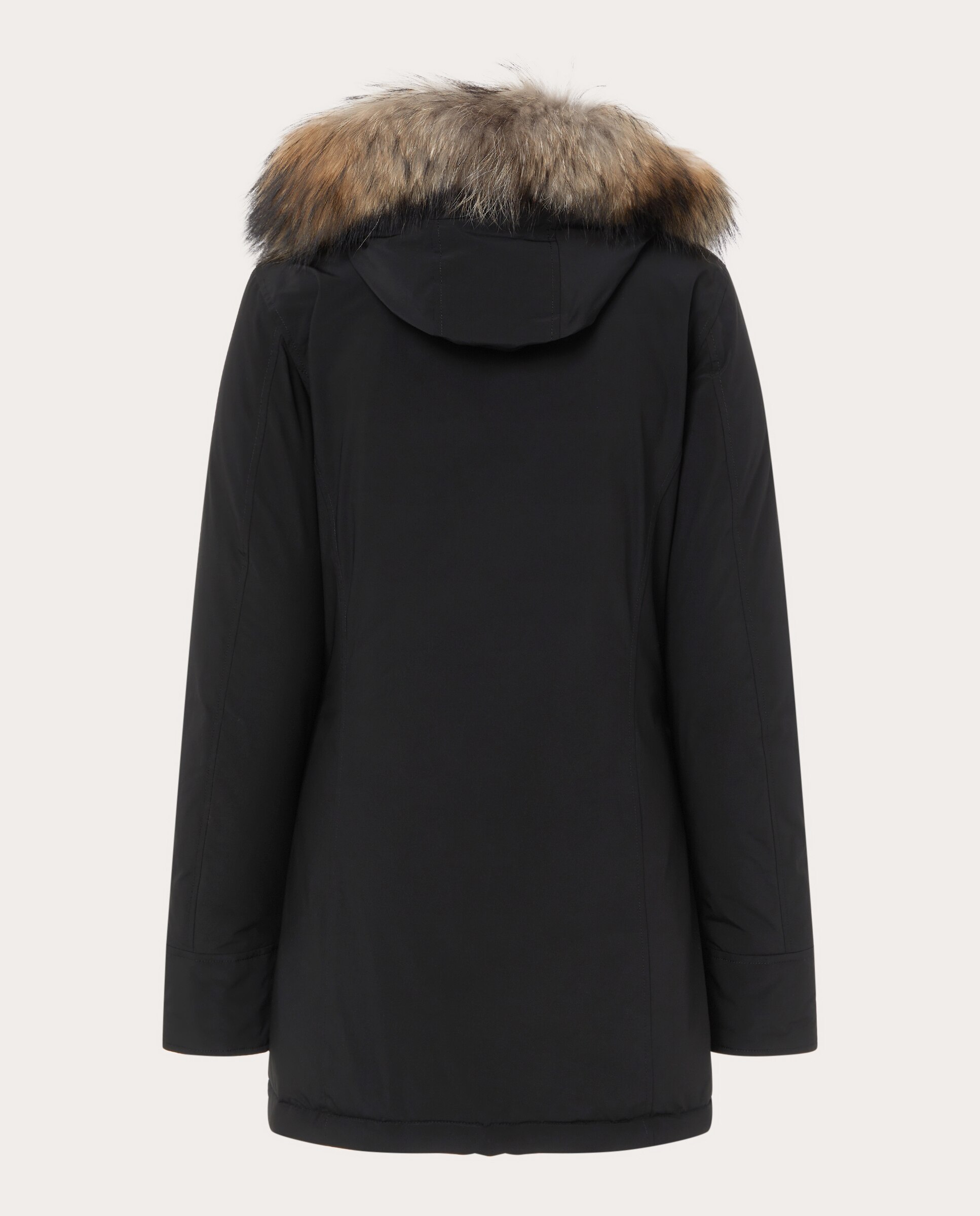 Parka Luxury Arctic Raccoon - Negro Negro-2