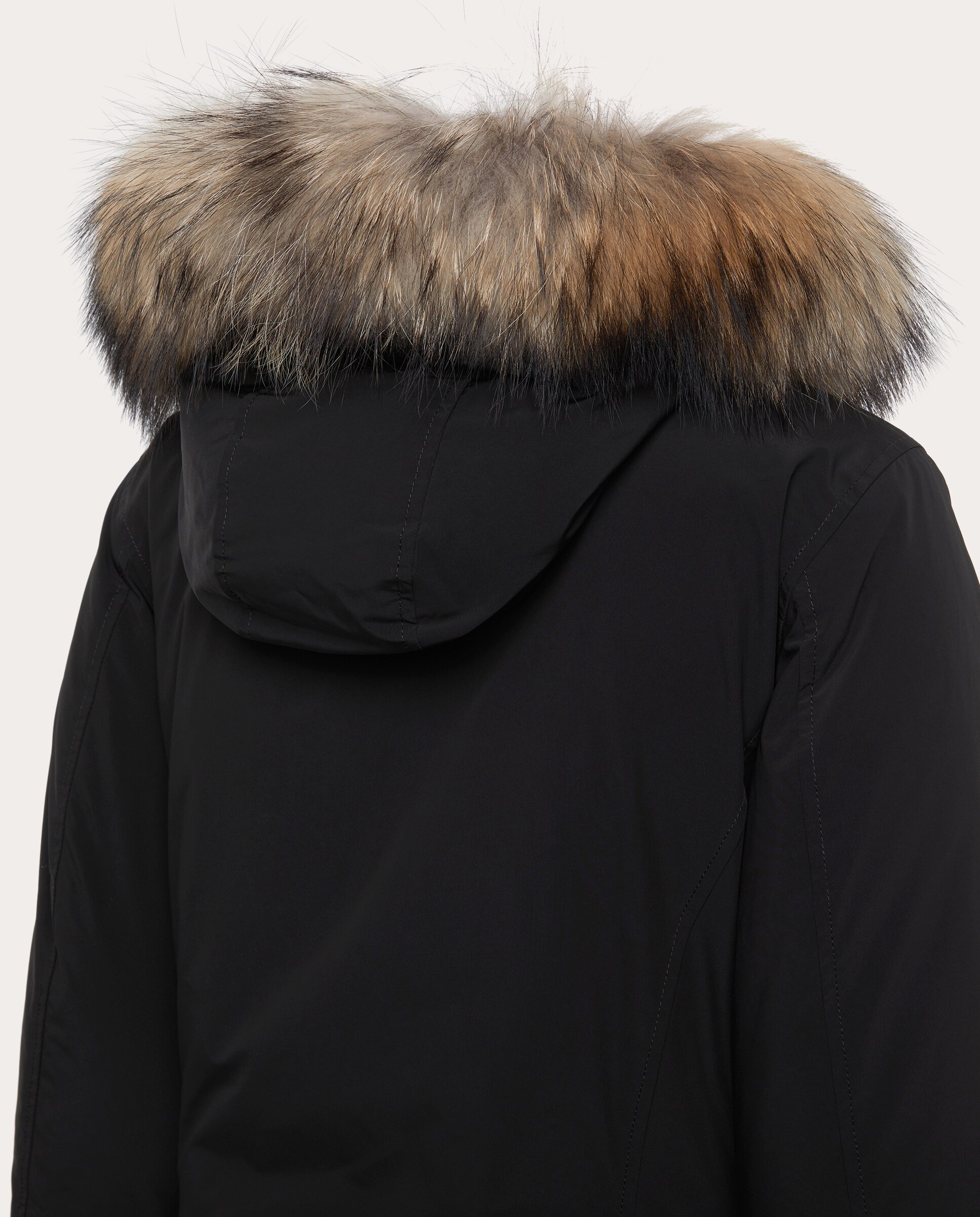 Parka Luxury Arctic Raccoon - Negro Negro-6