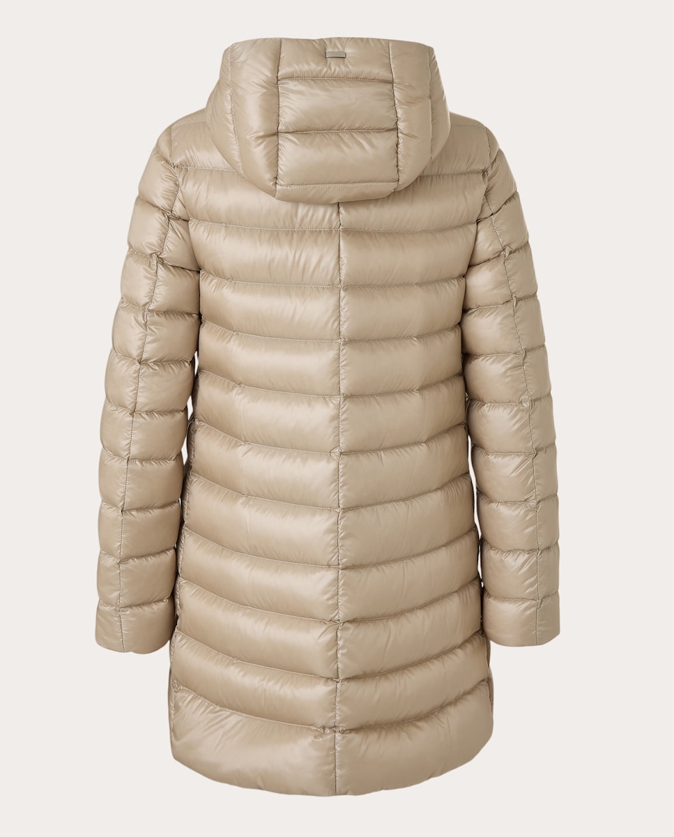 Abrigo acolchado Beige-2