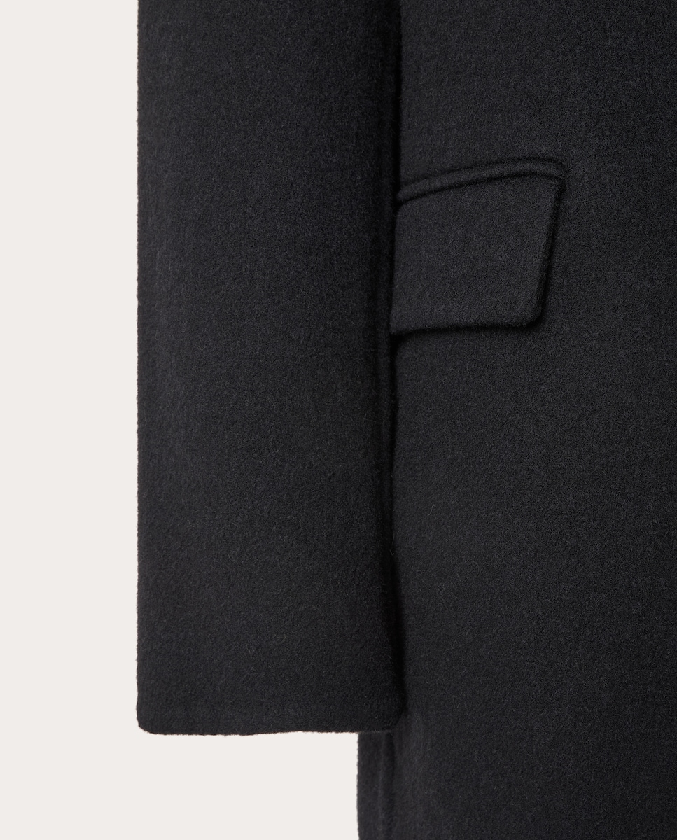 Sobretudo de Lã Preto-3