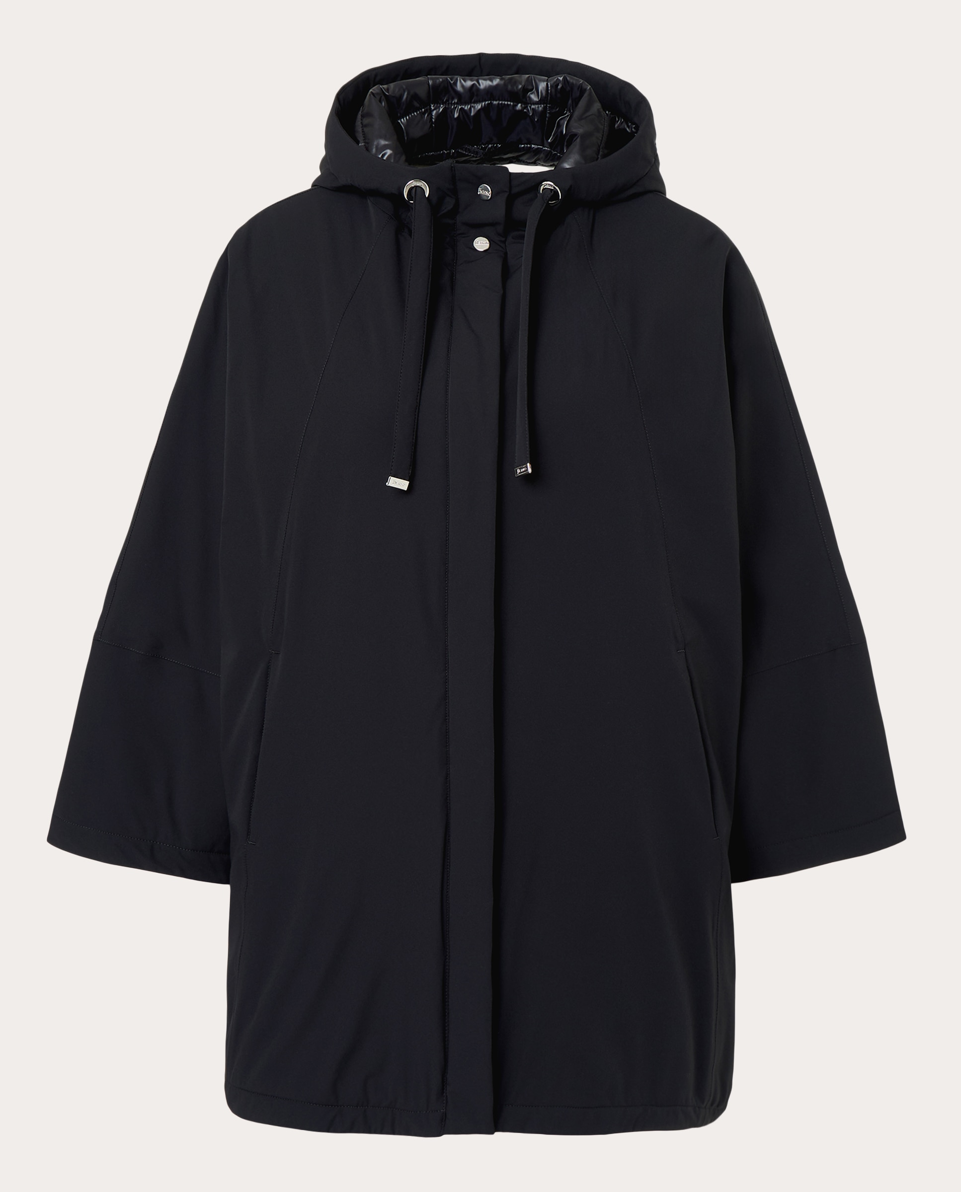 Imagen 0 de Chaqueta tipo chubasquero Negro