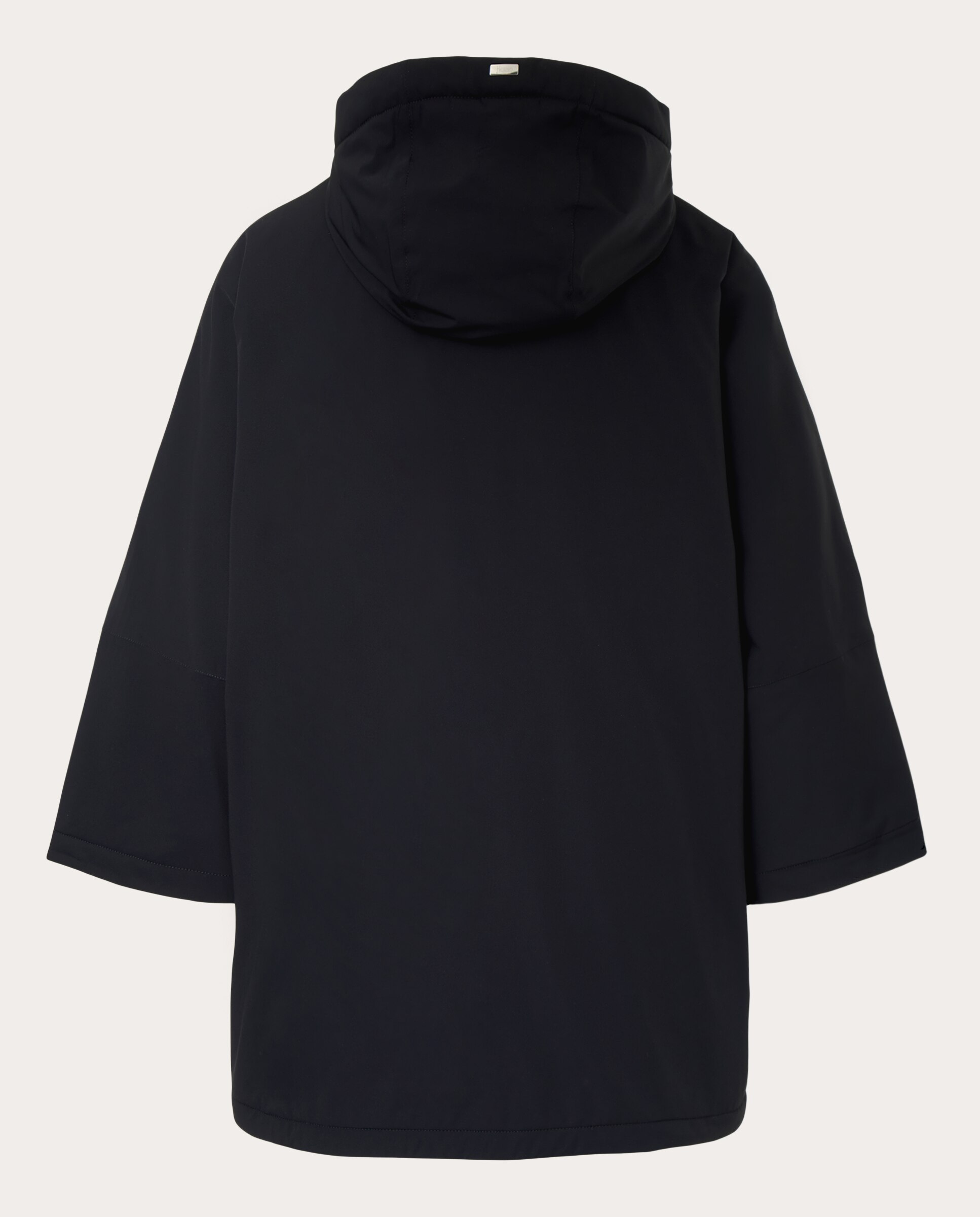 Chaqueta tipo chubasquero - Negro Negro-2