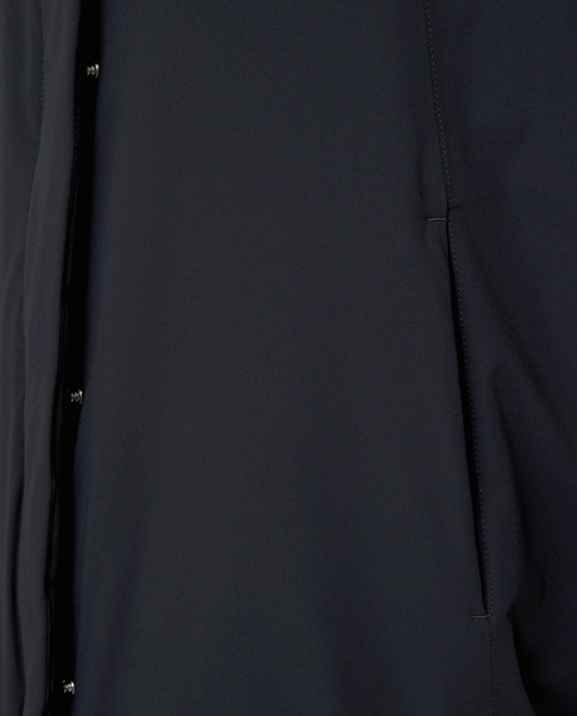 Chaqueta tipo chubasquero - Negro Negro-4