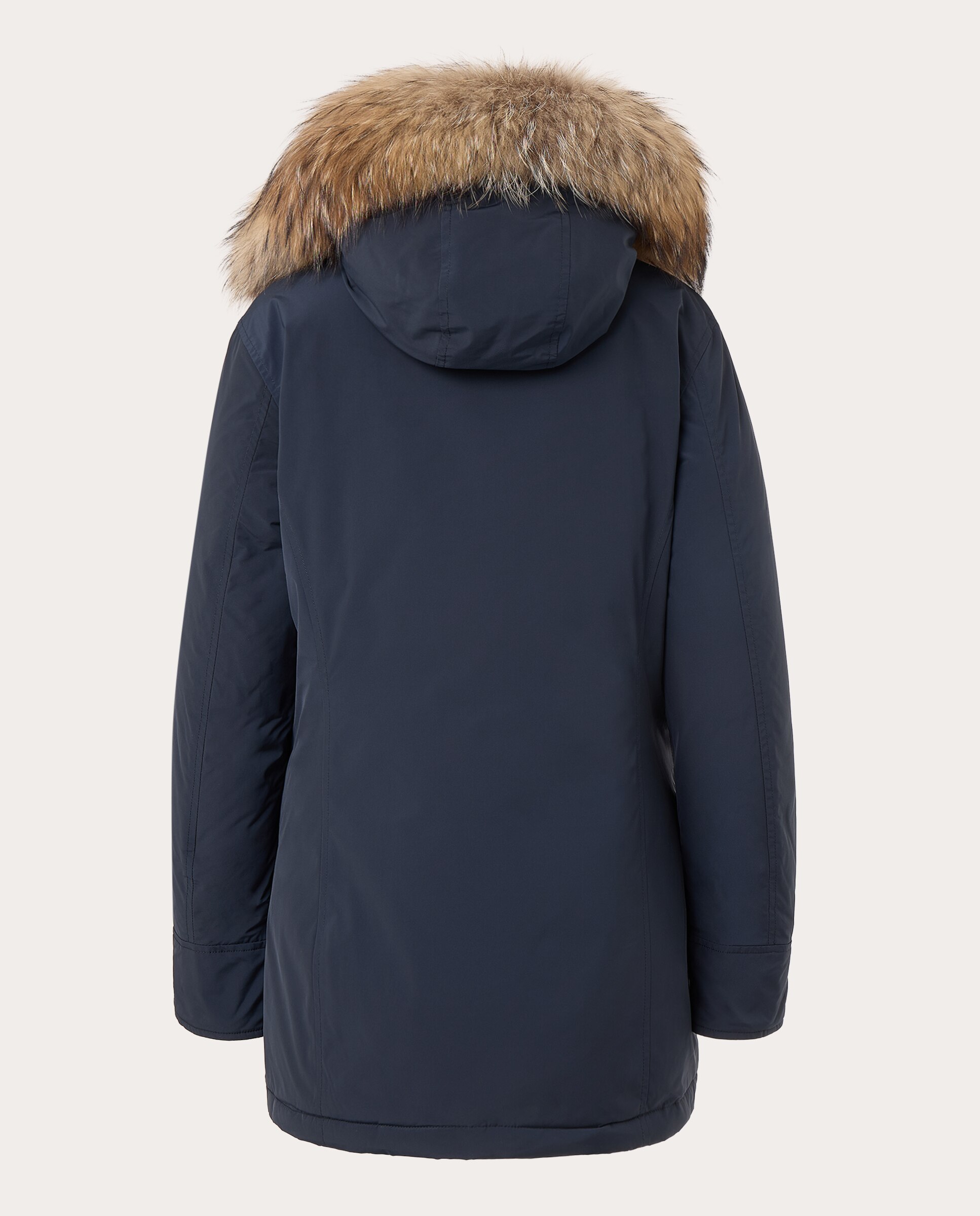 Parka Luxury Arctic Raccoon - Azul Azul-2