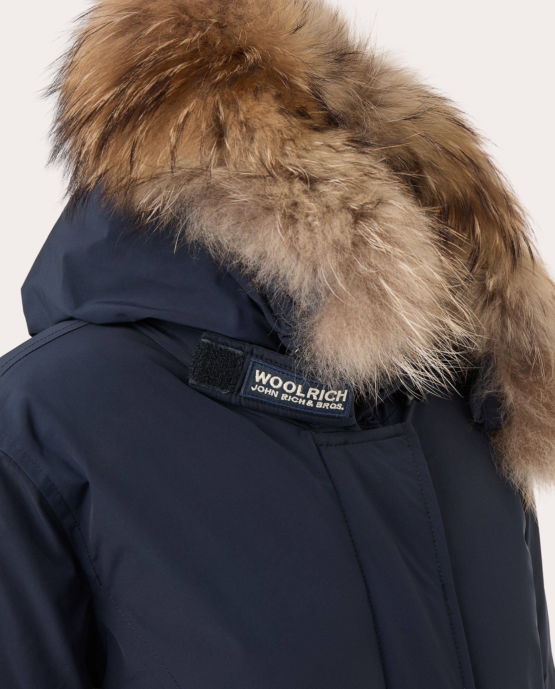 Parka Luxury Arctic Raccoon - Azul Azul-3