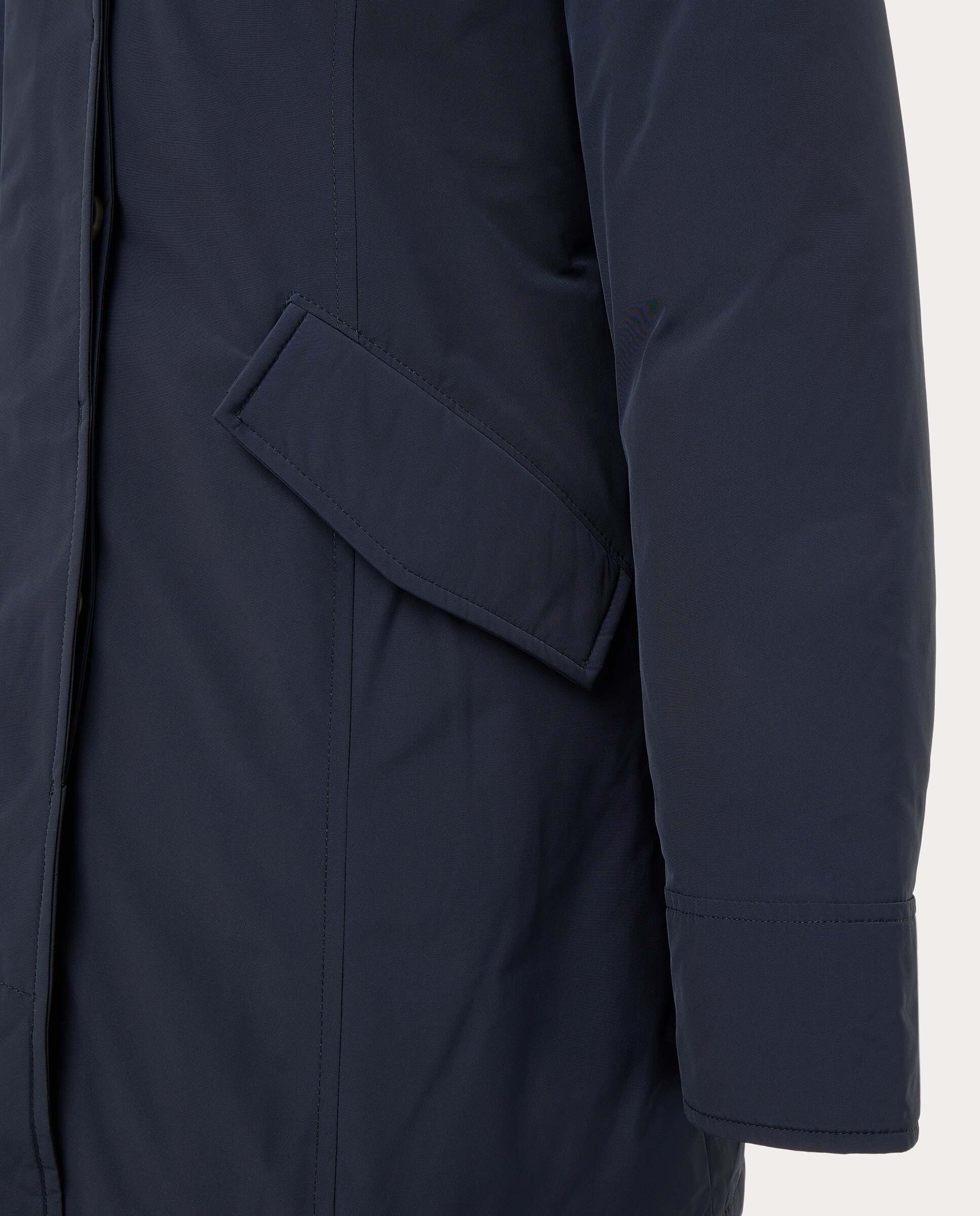 Parka Luxury Arctic Raccoon - Azul Azul-4