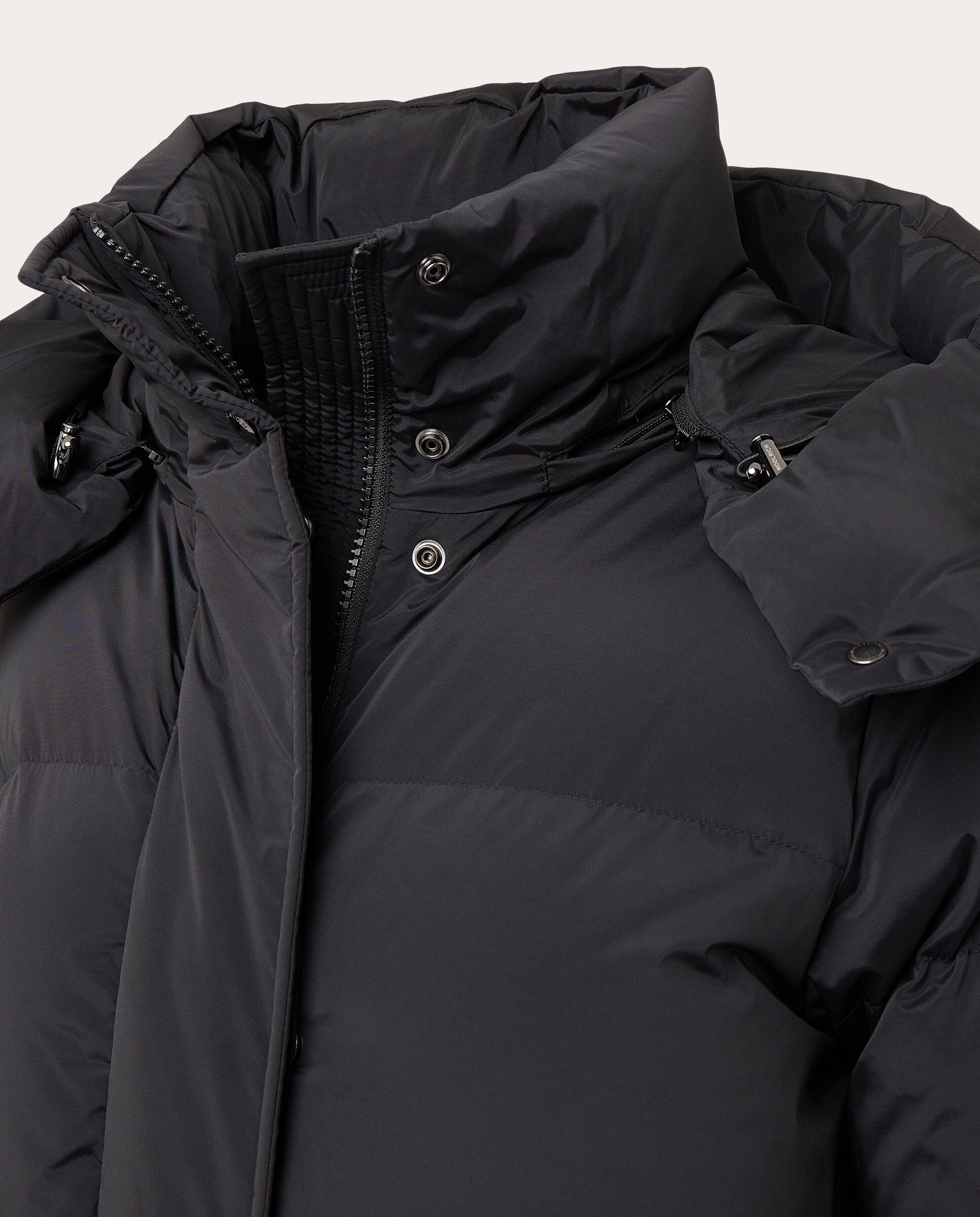 Parka larga Kelly - Negro Negro-3