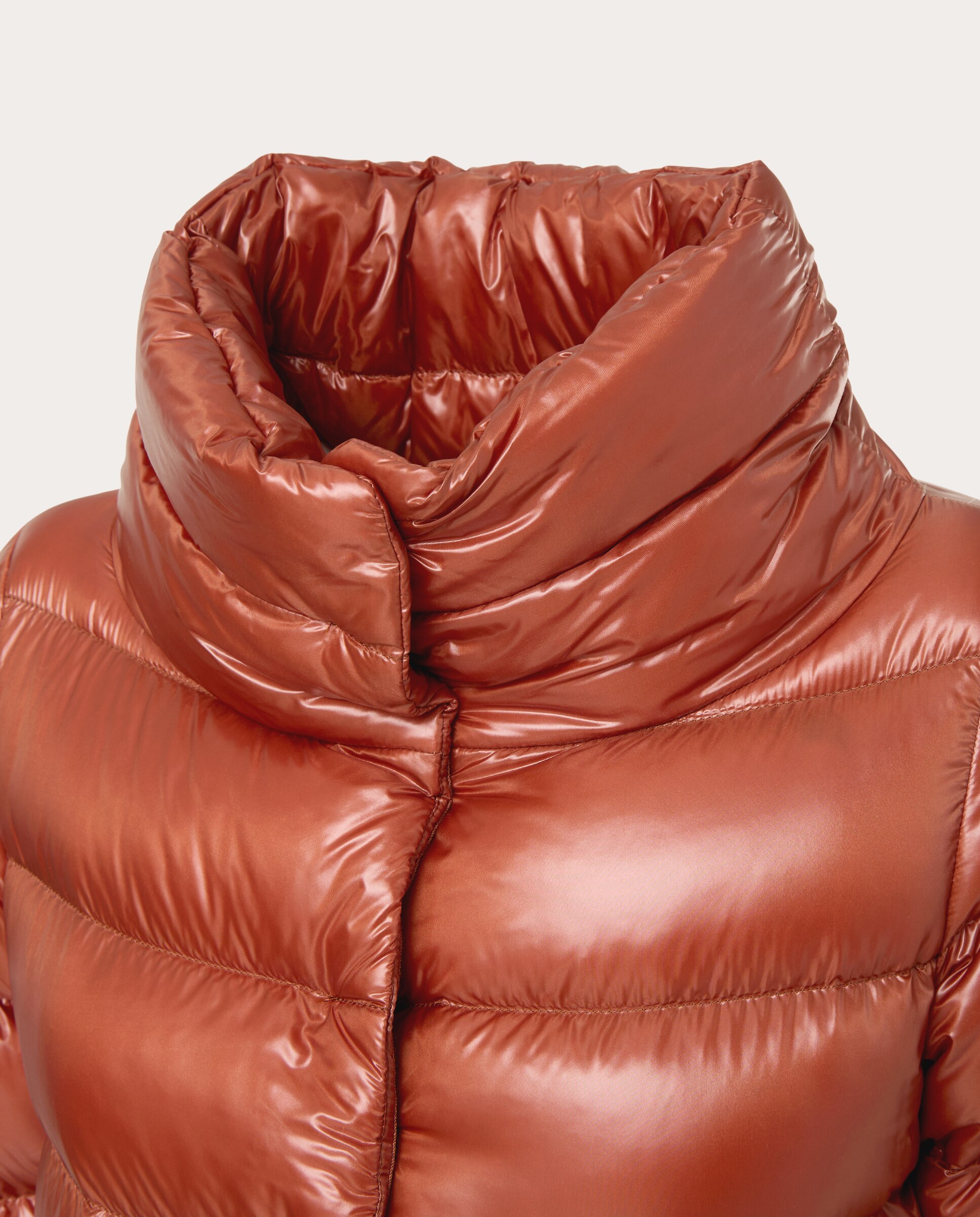 Chaqueta plumón de Nylon Ultralight - Naranja Naranja-3