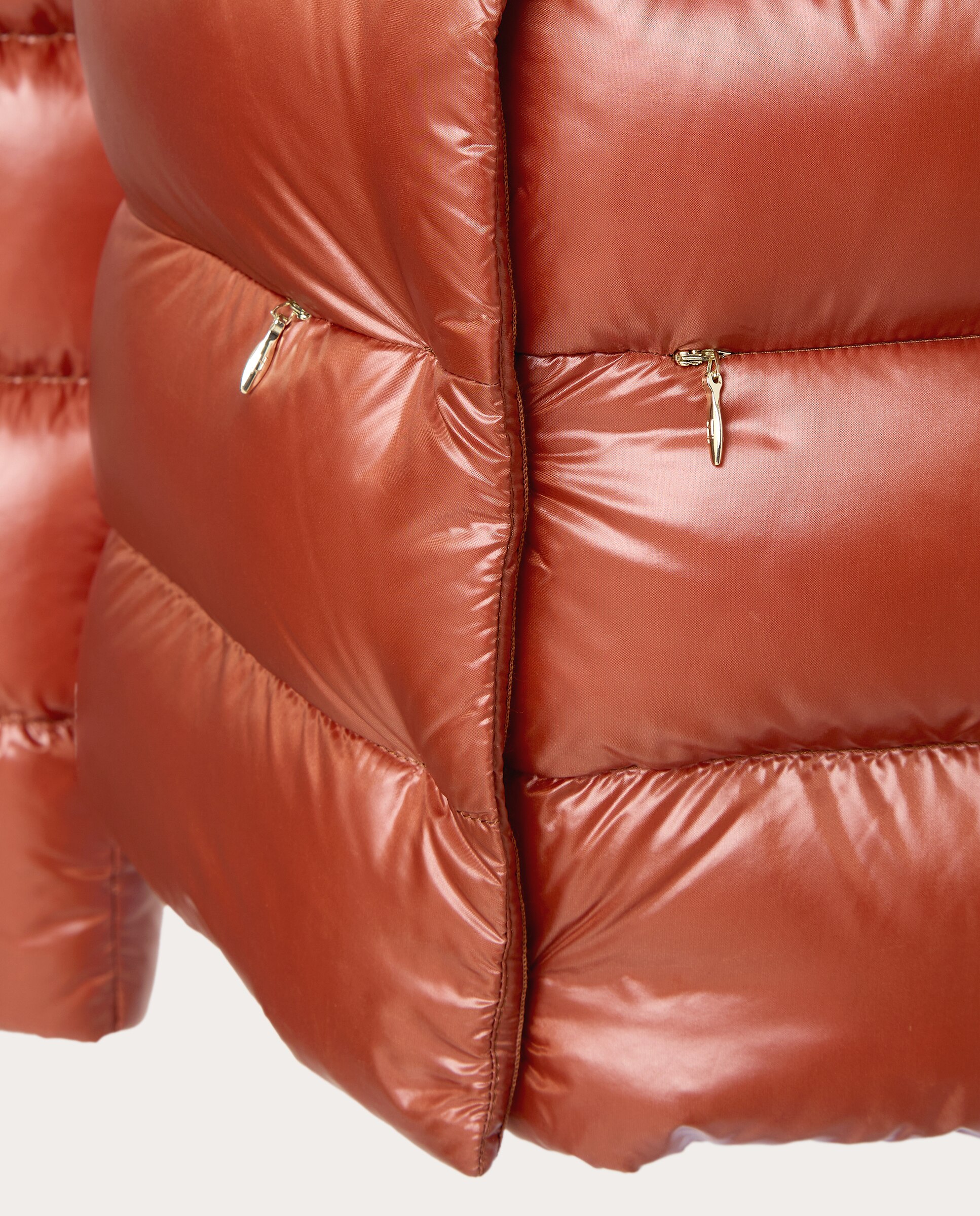 Chaqueta plumón de Nylon Ultralight - Naranja Naranja-4