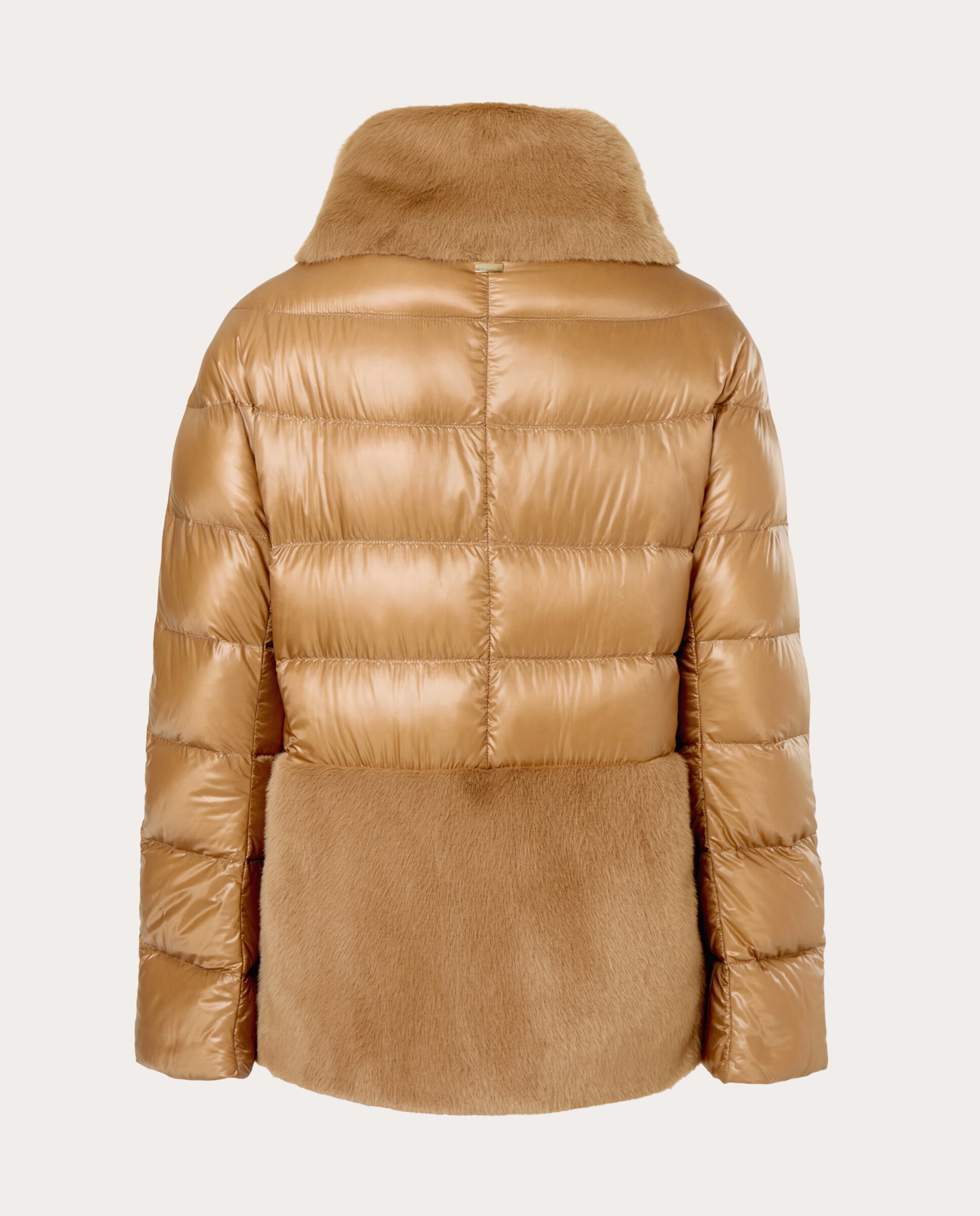 Chaqueta acolchada combinada - Camel Camel-2