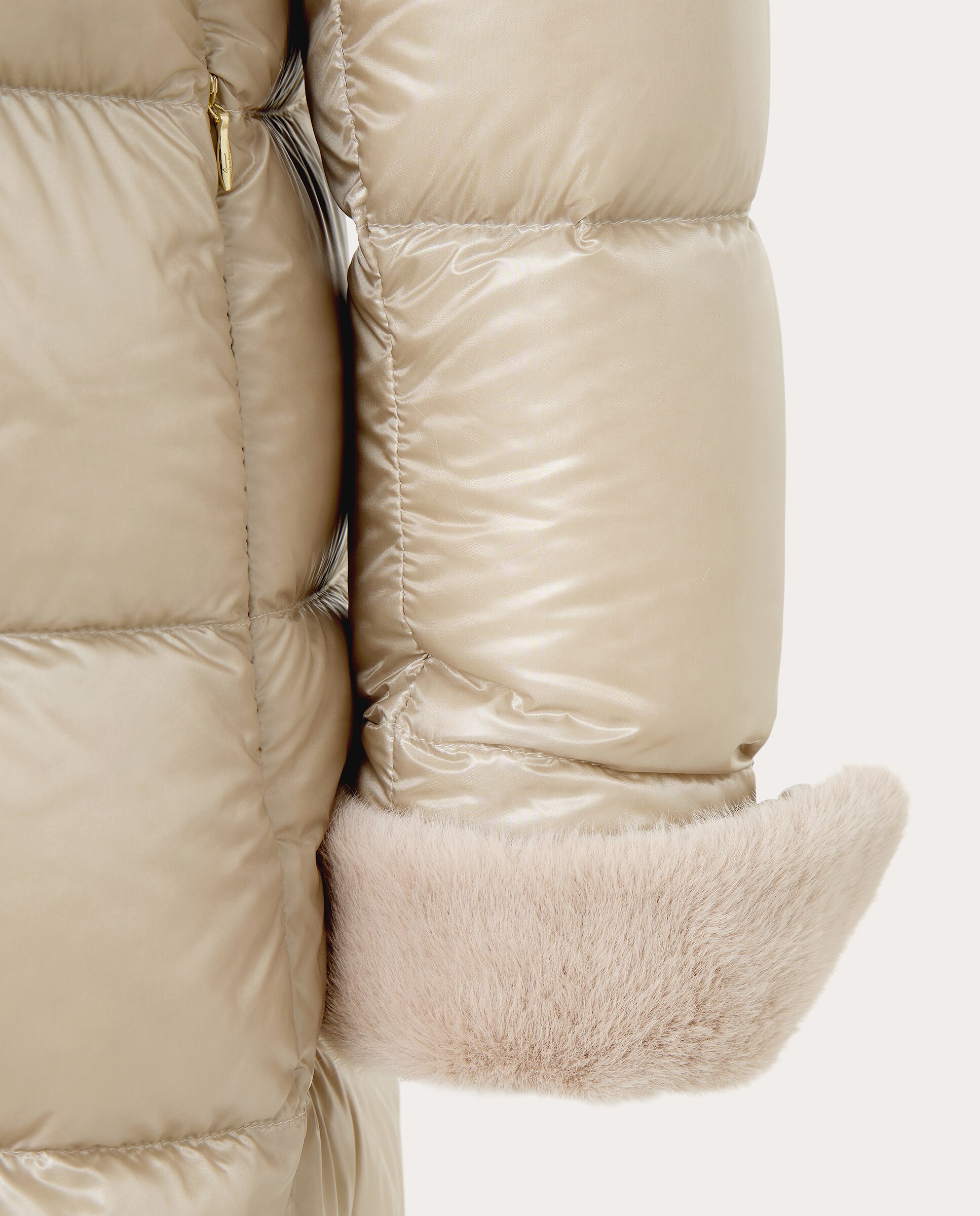 Chaqueta acolchada - Crema Crema-4