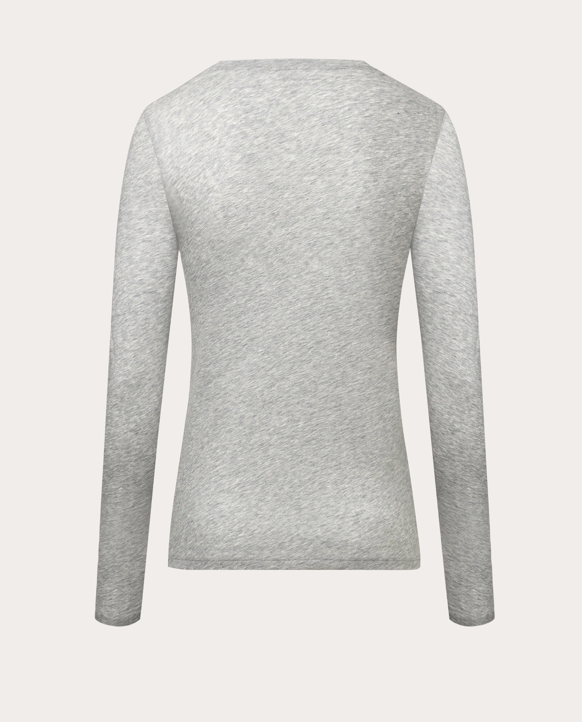 T-shirt de algodão Cinzento-2