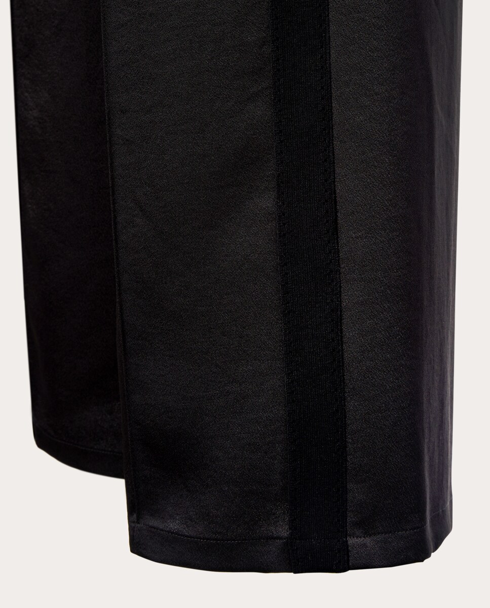 Pantalón recto Negro-5