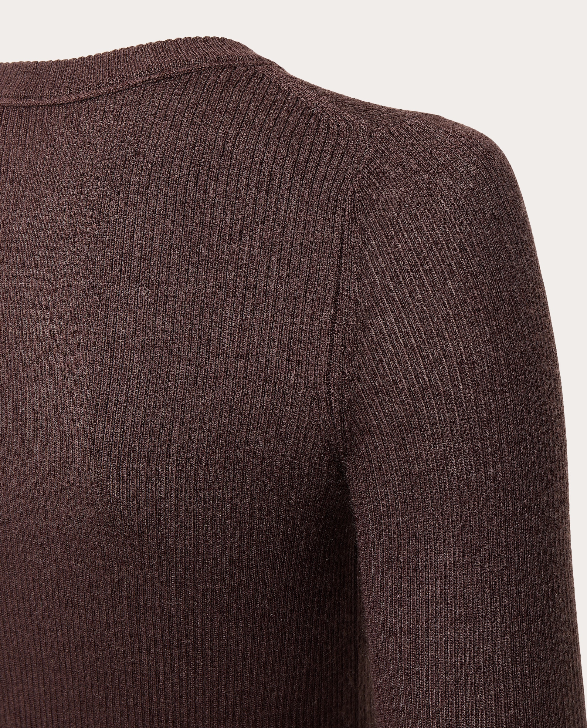 Top de manga 3/4 con cuello barco hierro - Gris Gris-4