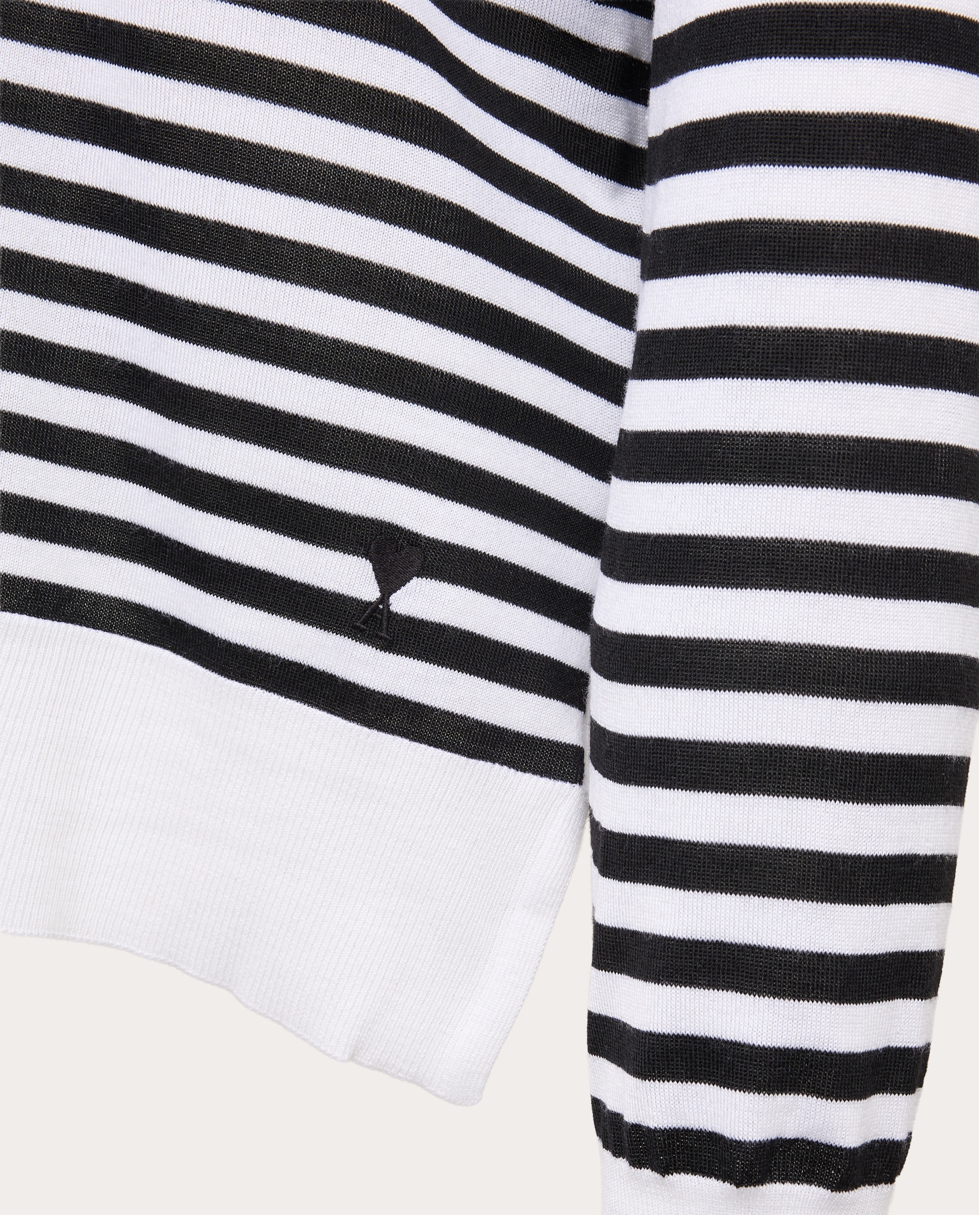 Imagen 4 de Jersey de punto de rayas - Negro Negro