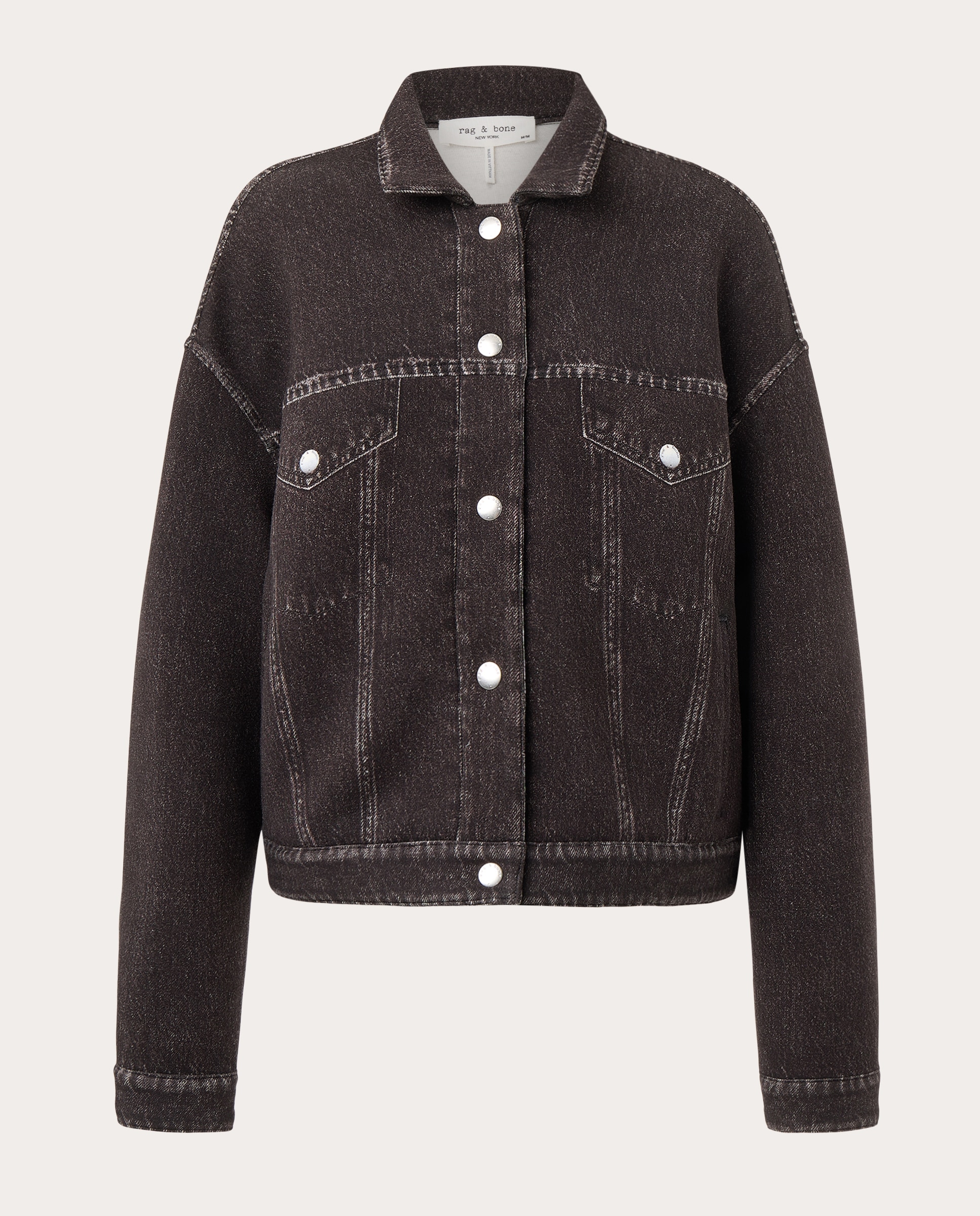 Imagen 0 de Chaqueta trucker Miramar Mallow Belmont Negro