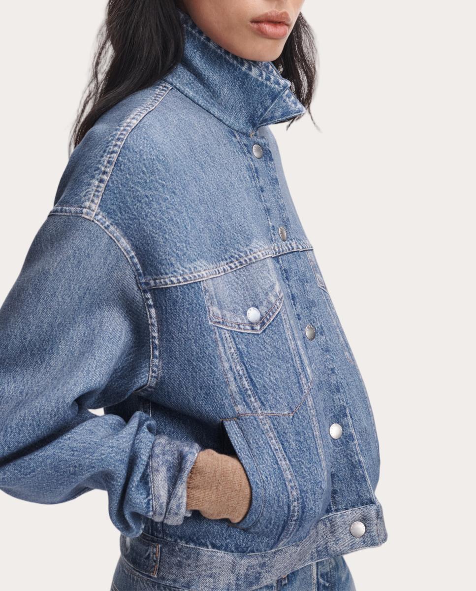 Imagen 3 de Chaqueta trucker Miramar Mallow Sutton - Azul Azul