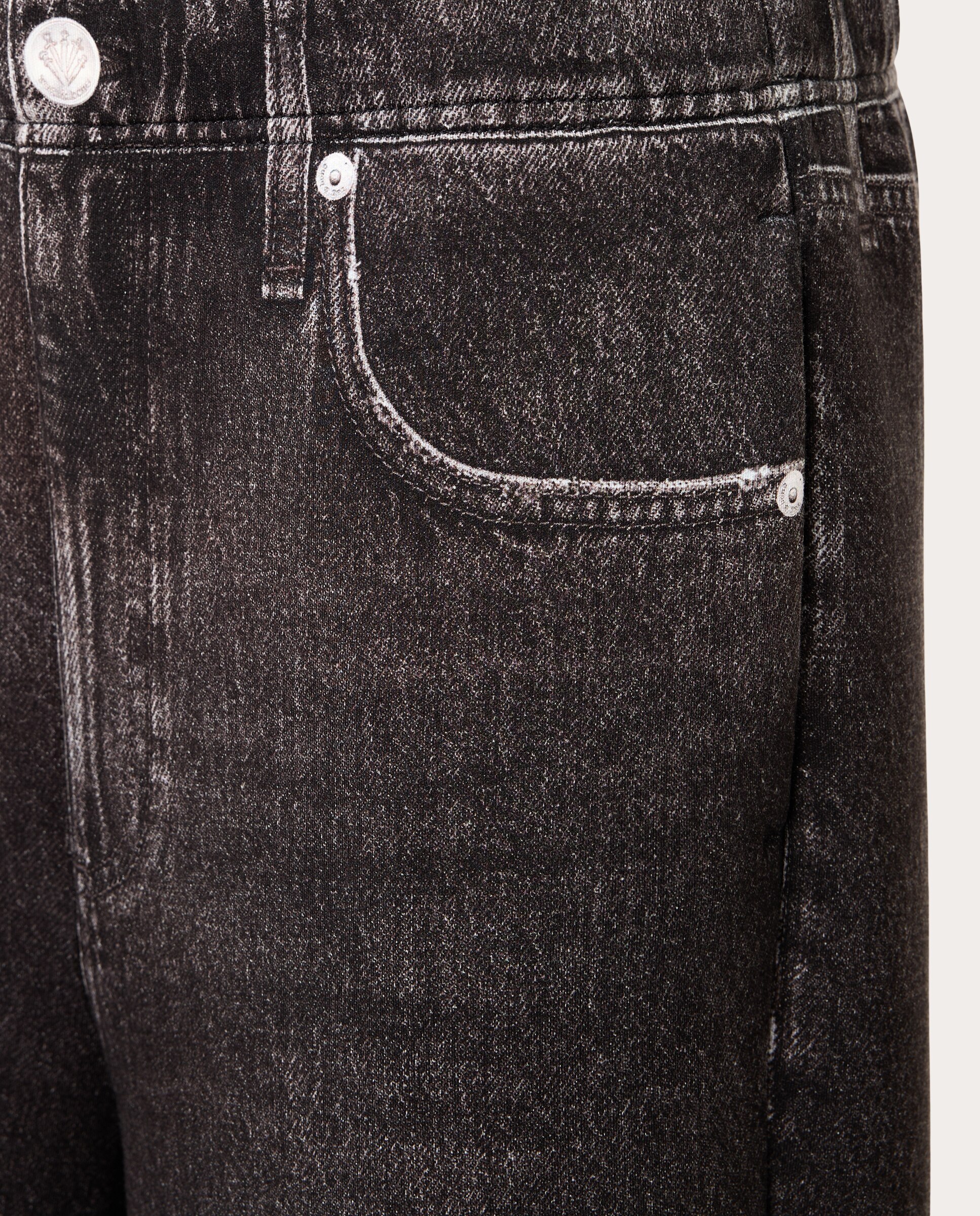 Pantalón wide leg Miramar Mallow pull-on Belmont - Negro Negro-4