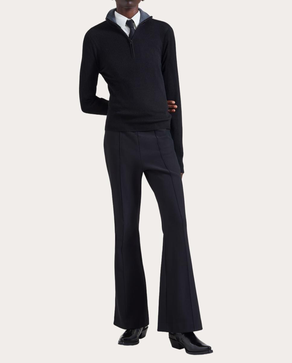 Jersey Sade con cremallera - Negro Negro-3