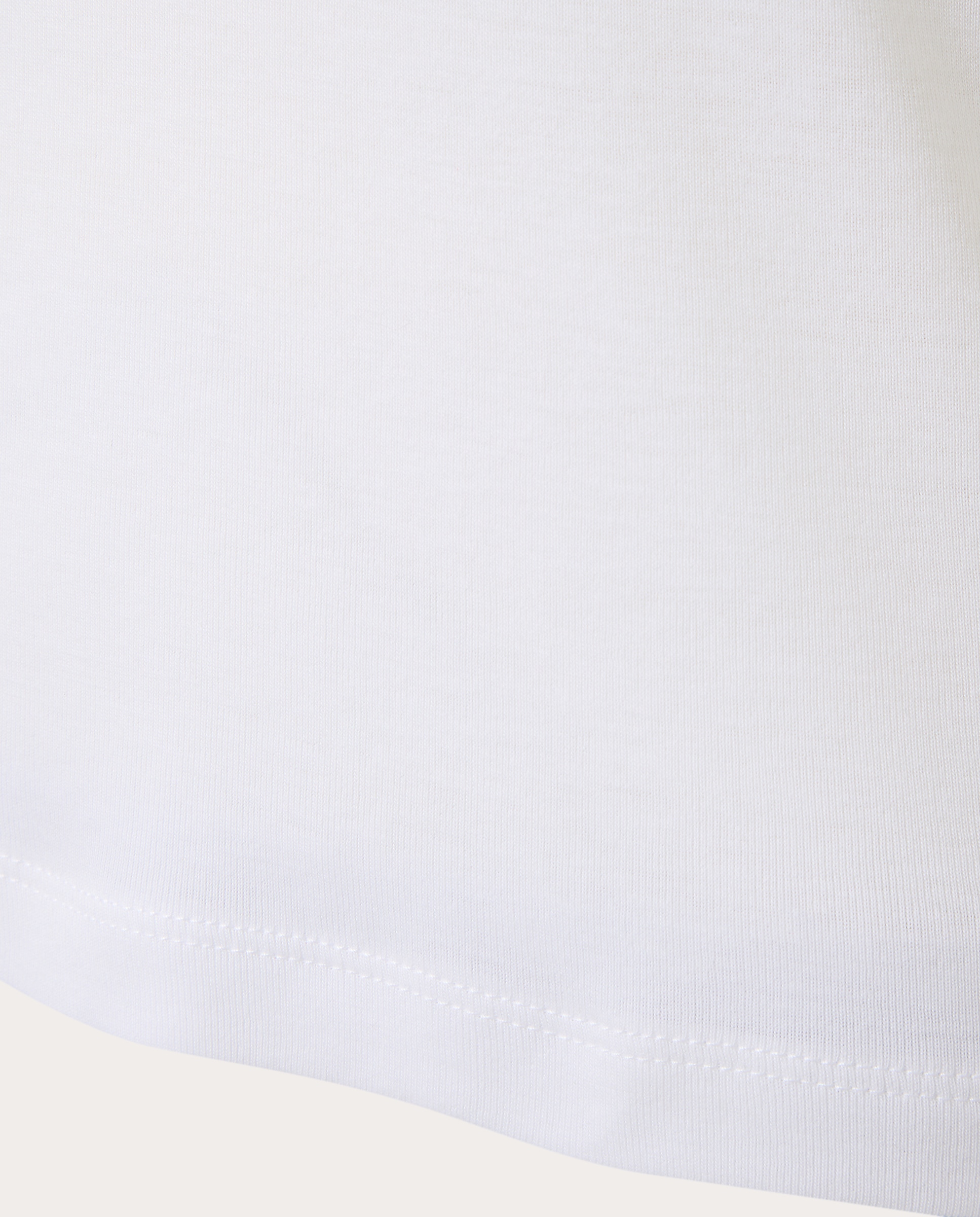 Camiseta shrunken 90s - Blanco Blanco-4