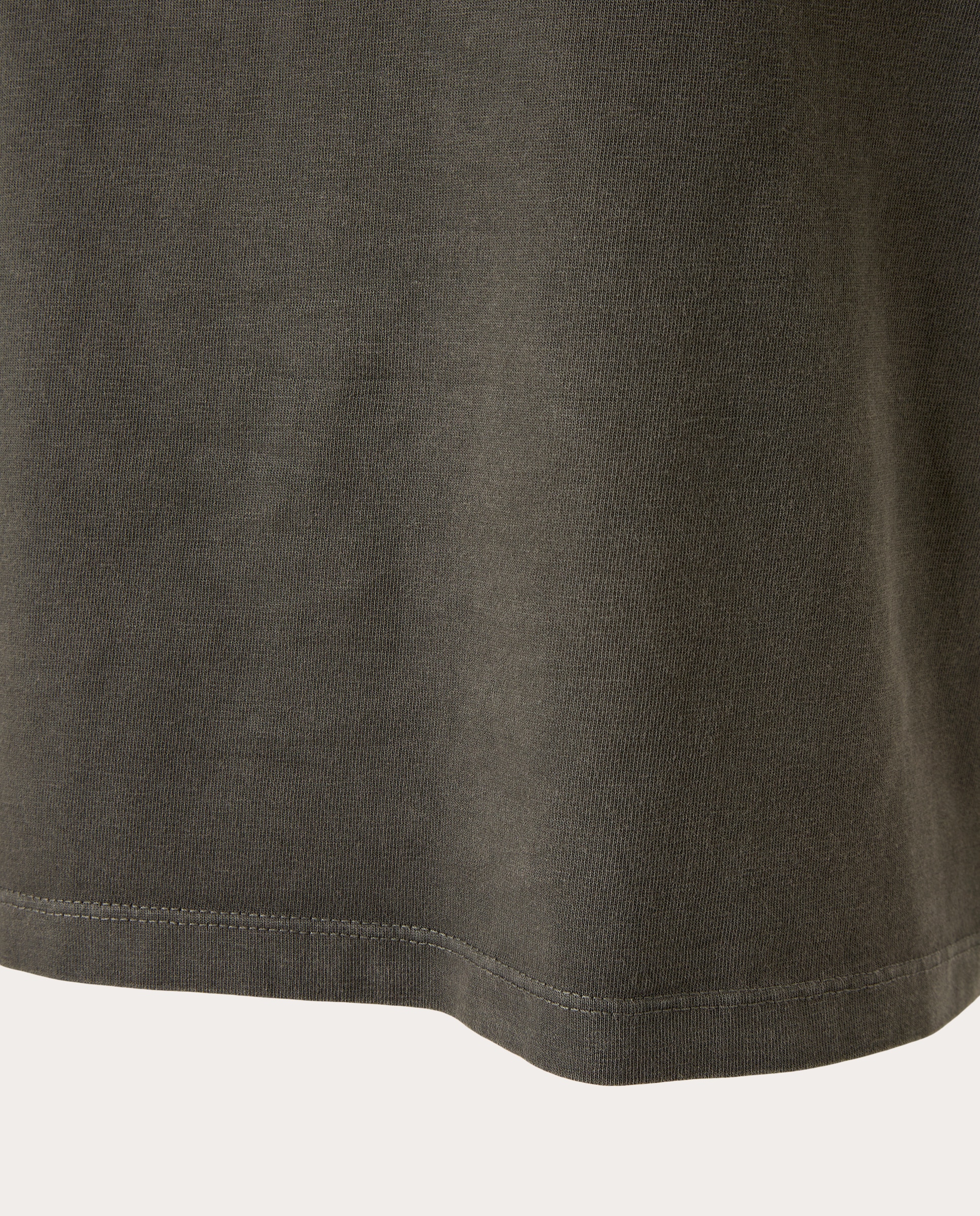 Camiseta boxy Kelly lavado distressed Pizarra - Gris oscuro Gris oscuro-3