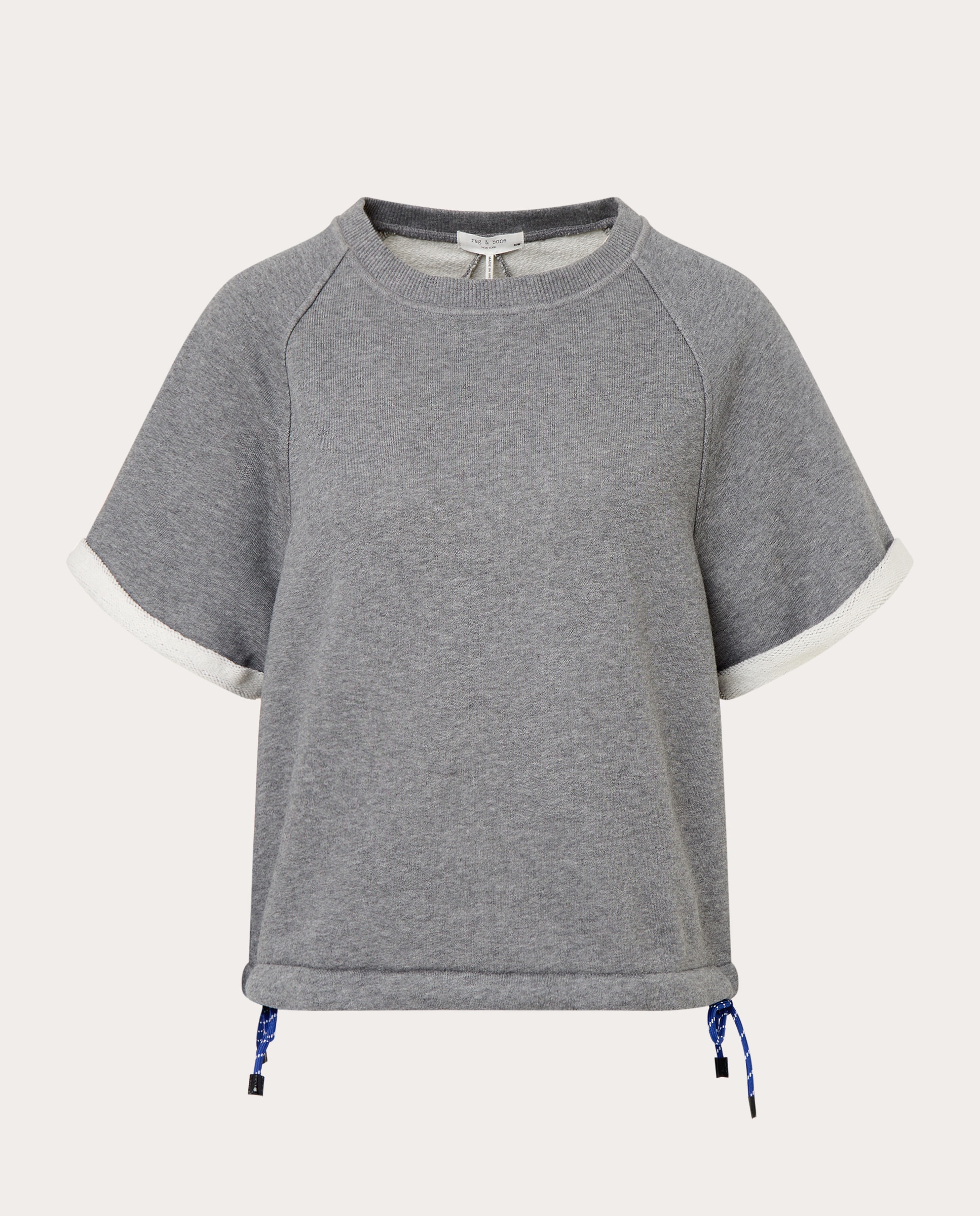 Camiseta Vintage Terry jaspeado - Gris Gris-1