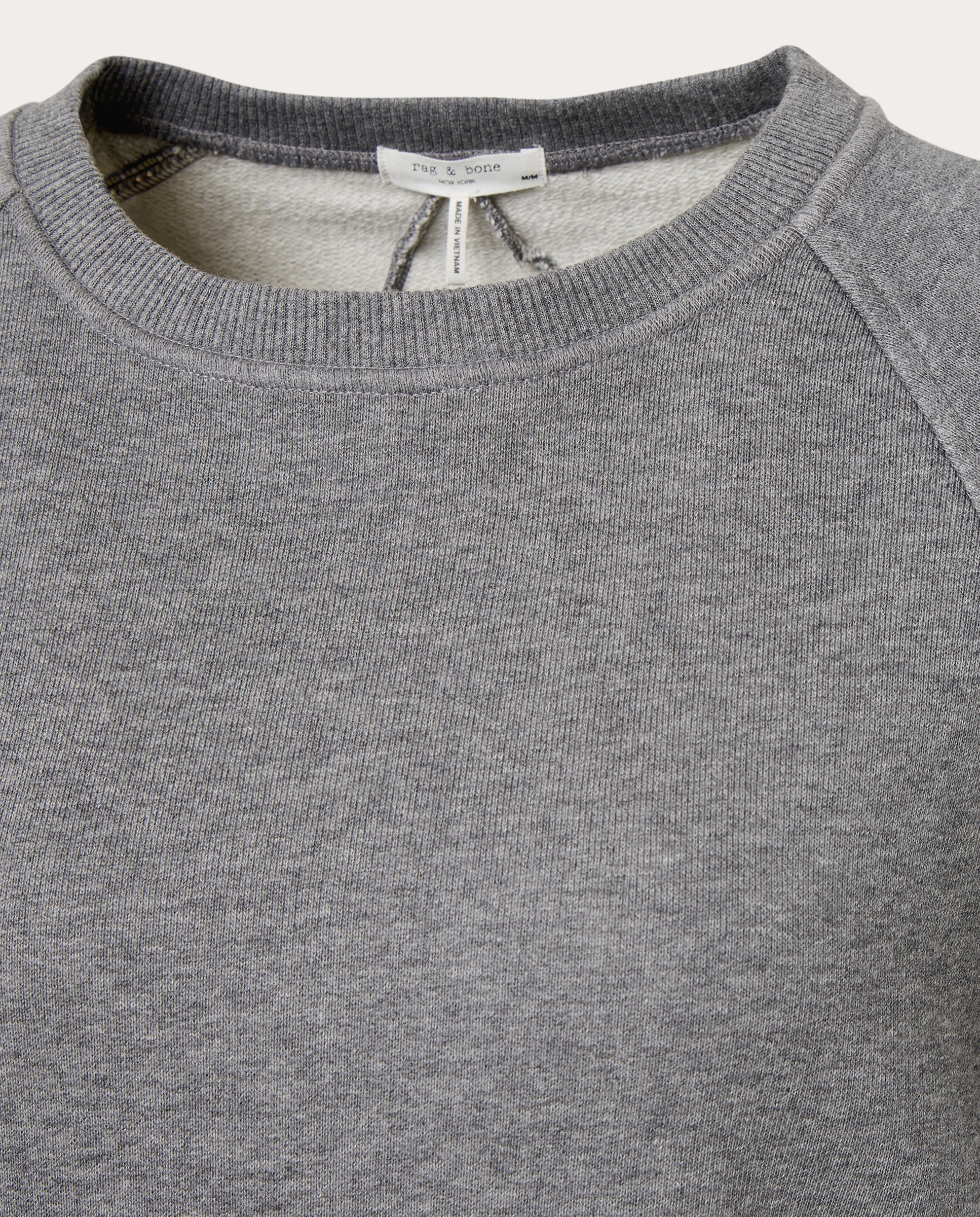 Camiseta Vintage Terry jaspeado - Gris Gris-3