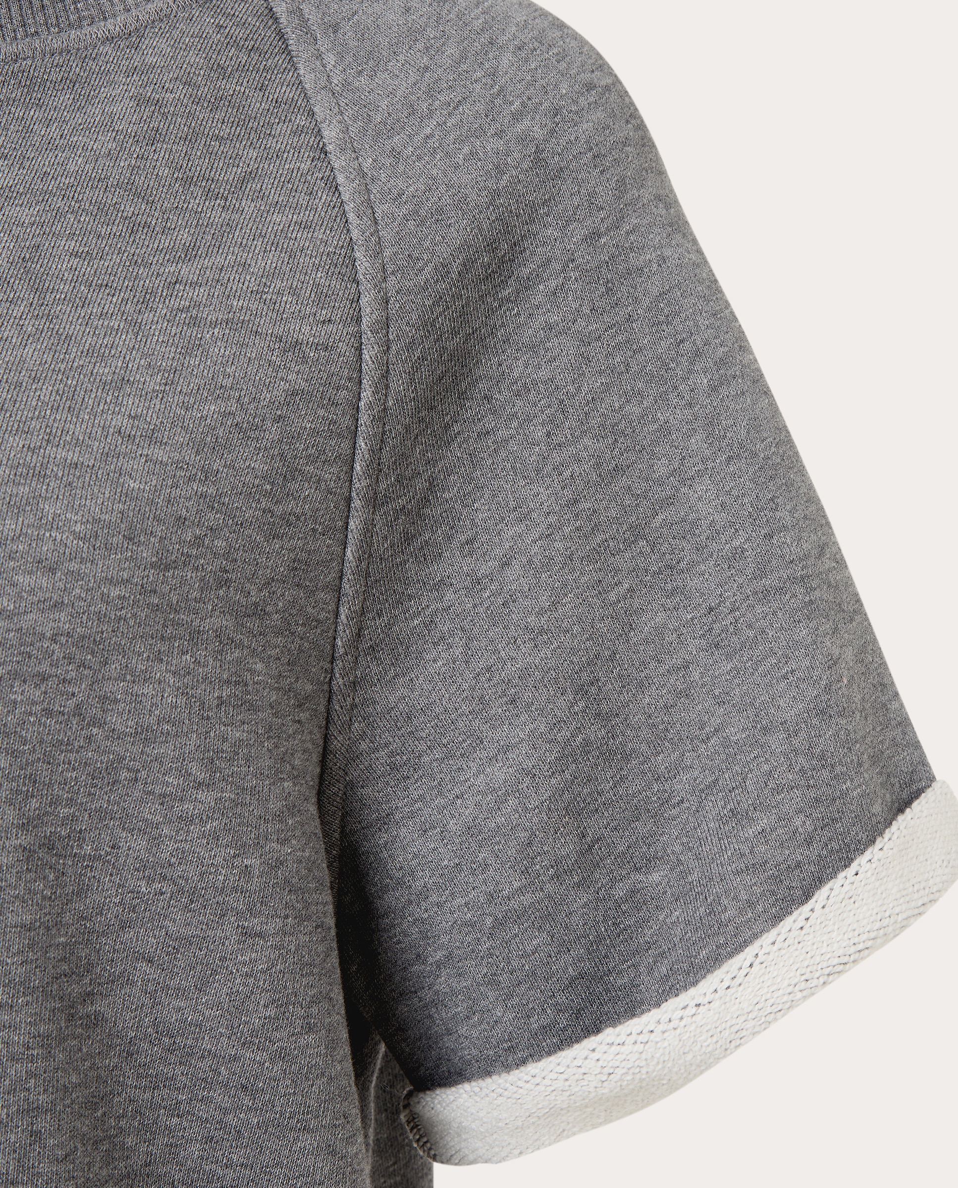 Camiseta Vintage Terry jaspeado - Gris Gris-5
