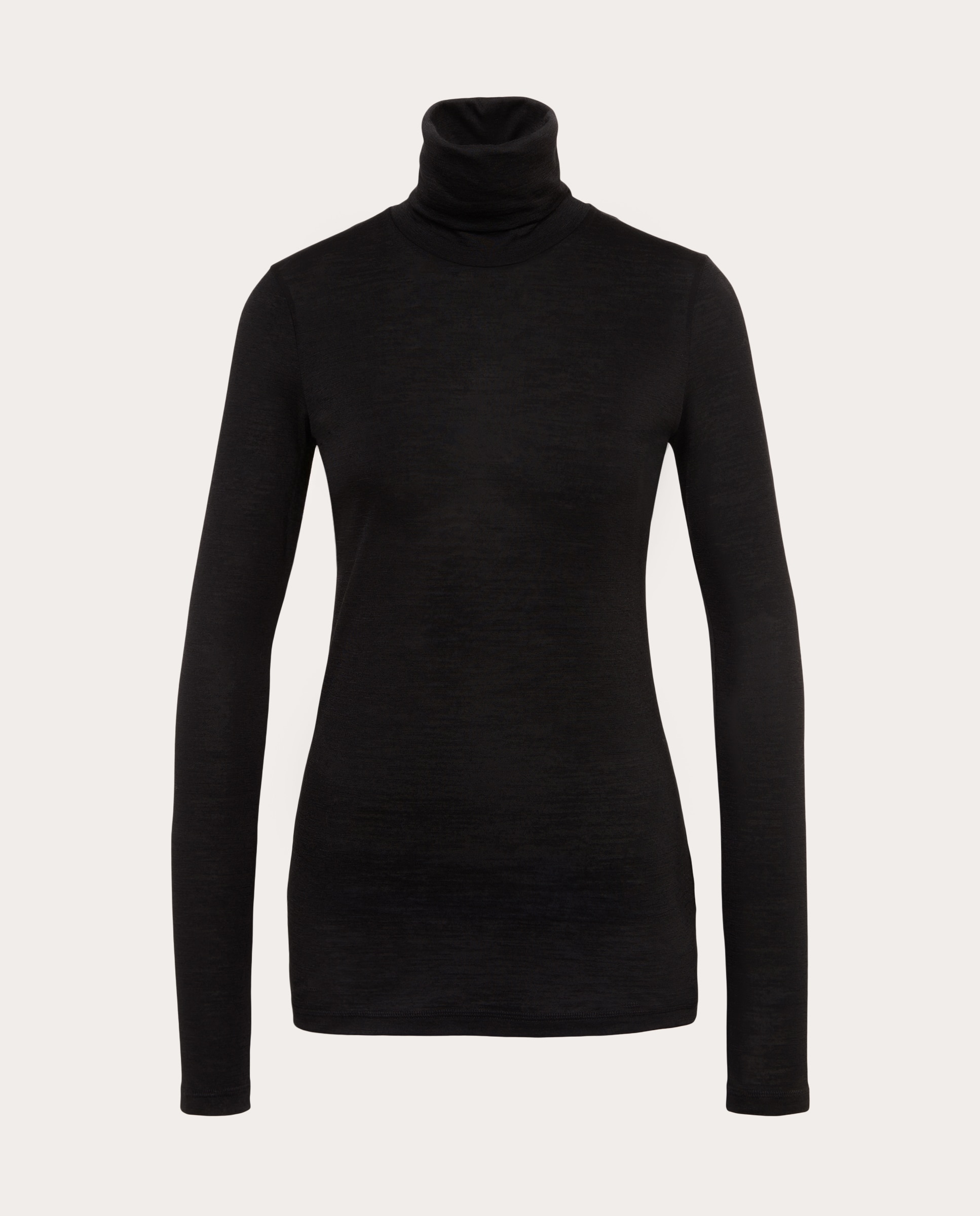 Imagen 1 de Camiseta de cuello vuelto Negro