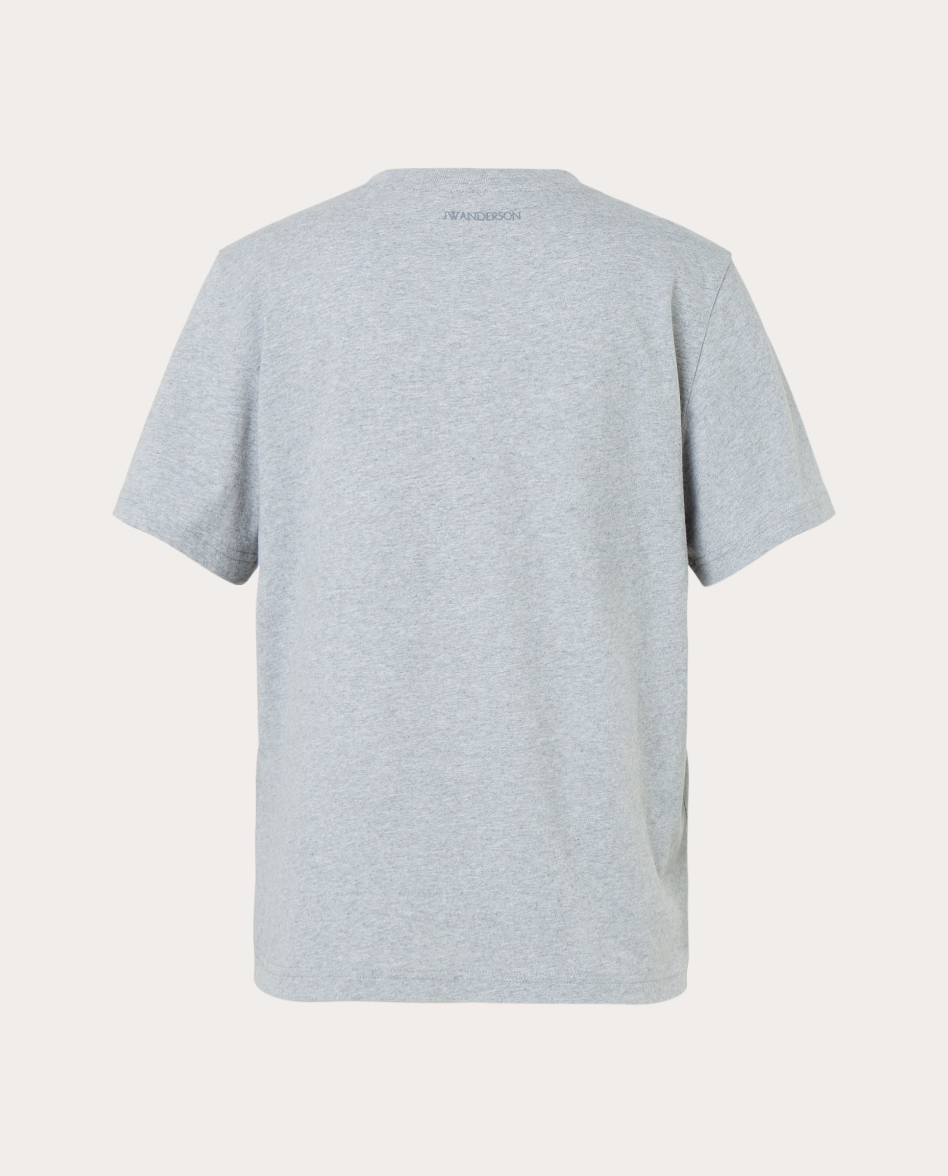 Imagen 2 de Camiseta con print de estrellas de algodón - Gris Gris