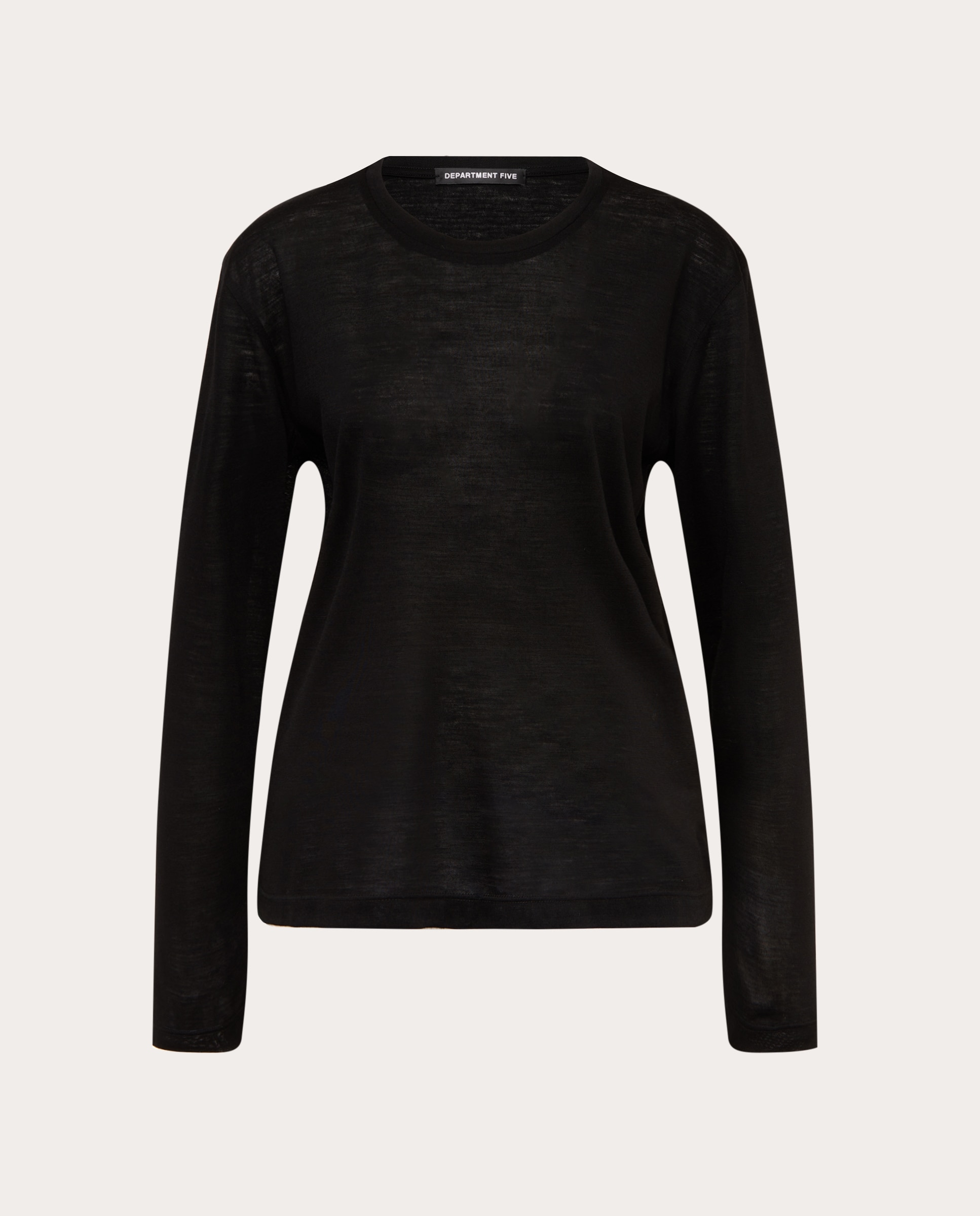 Camiseta Gella de algodón orgánico - Negro Negro-1