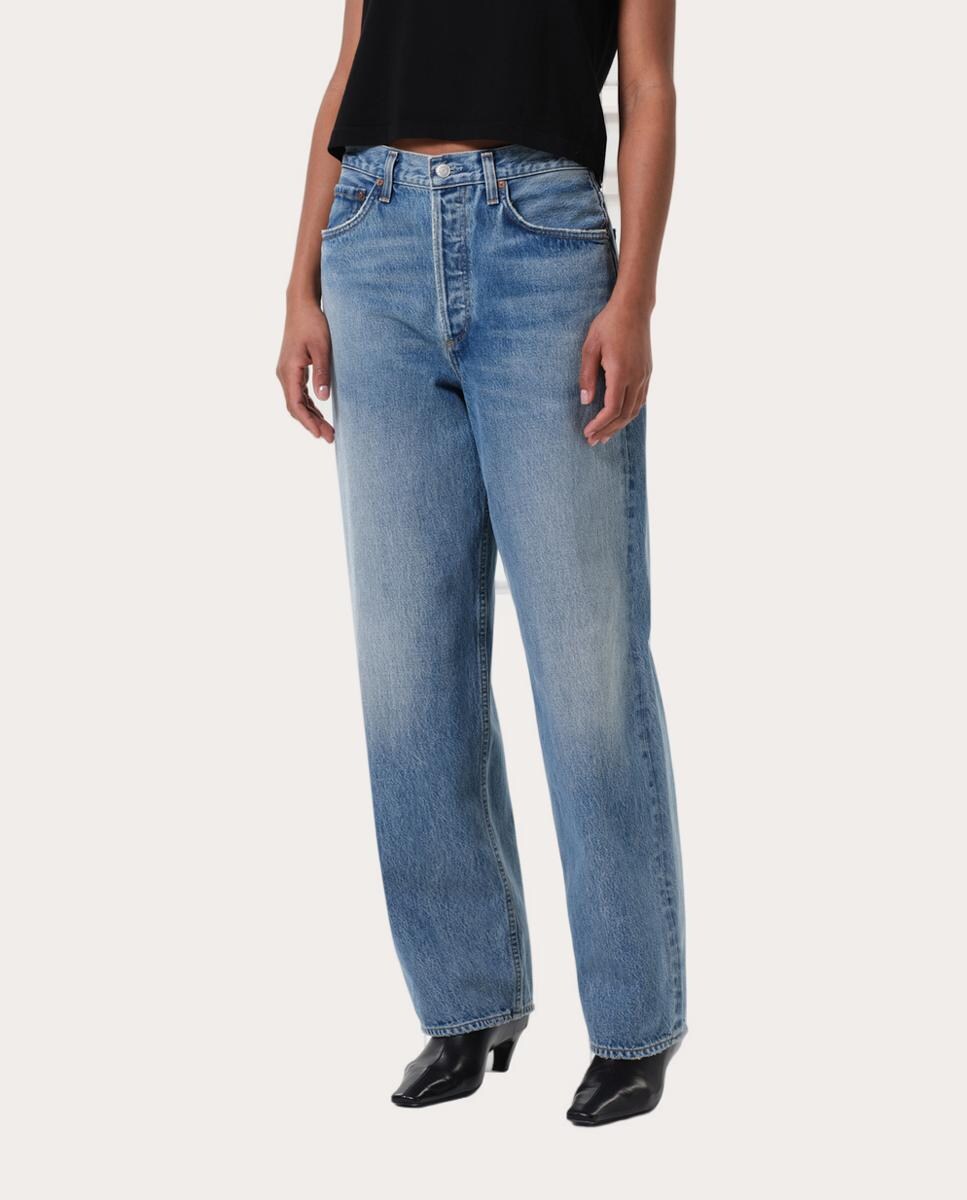 Pantalón vaquero recto Henson Azul-5