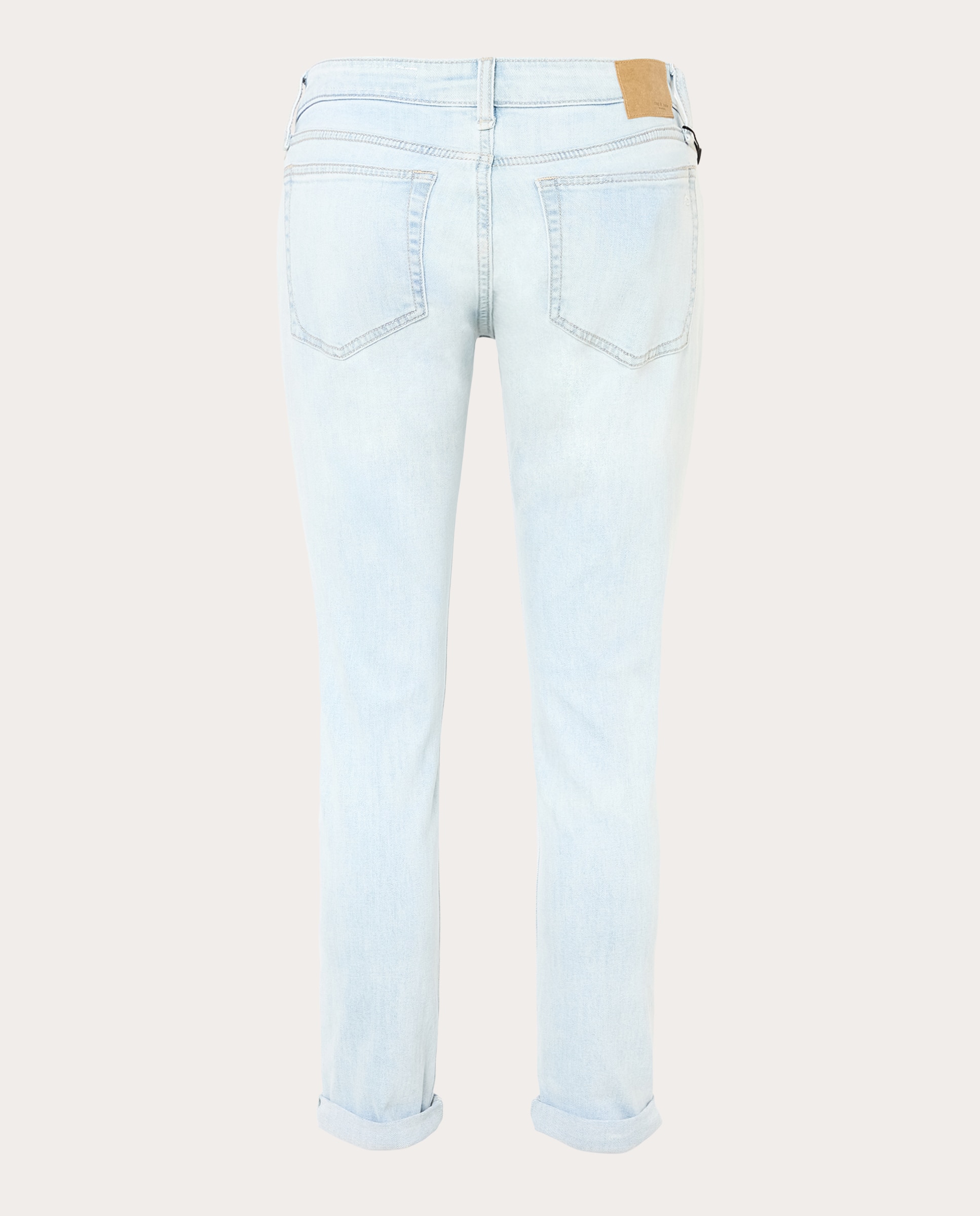 Vaquero Dre slim boyfriend Pleasant - Azul claro Azul claro-2
