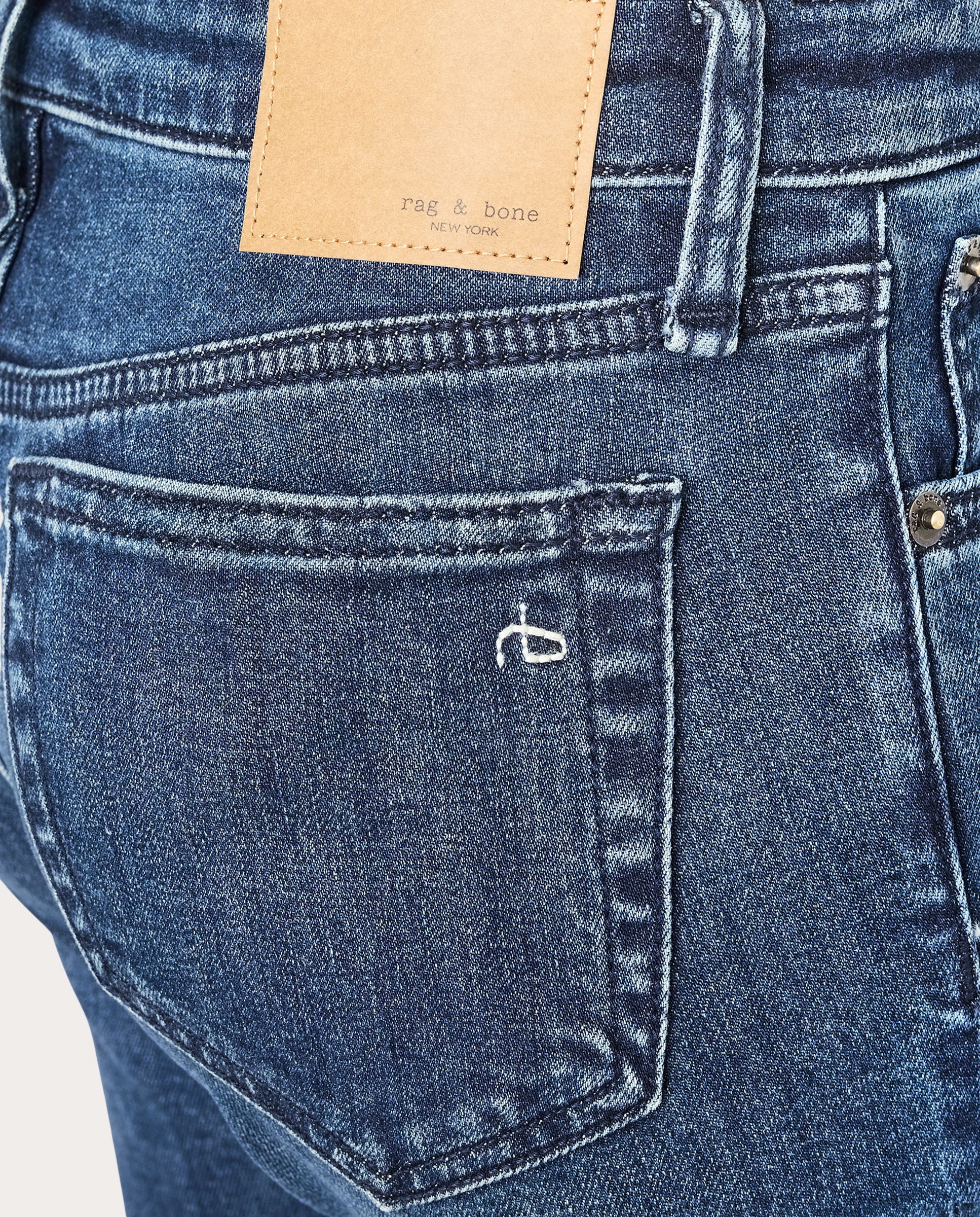 Vaquero Kinsley low-rise bootcut Lulu - Azul marino Azul marino-5