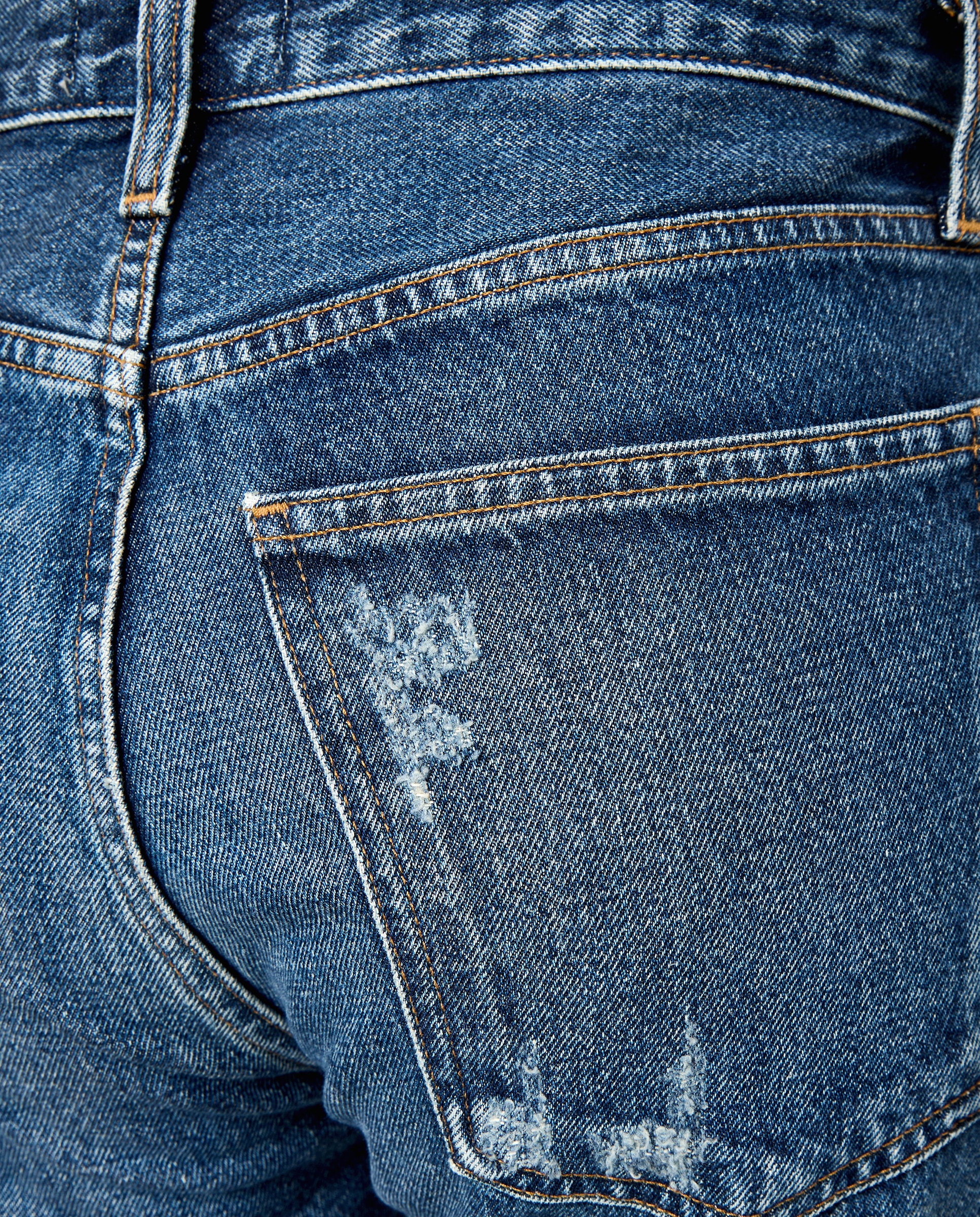 Jeans Kick Boot Mid Rise Azul-5