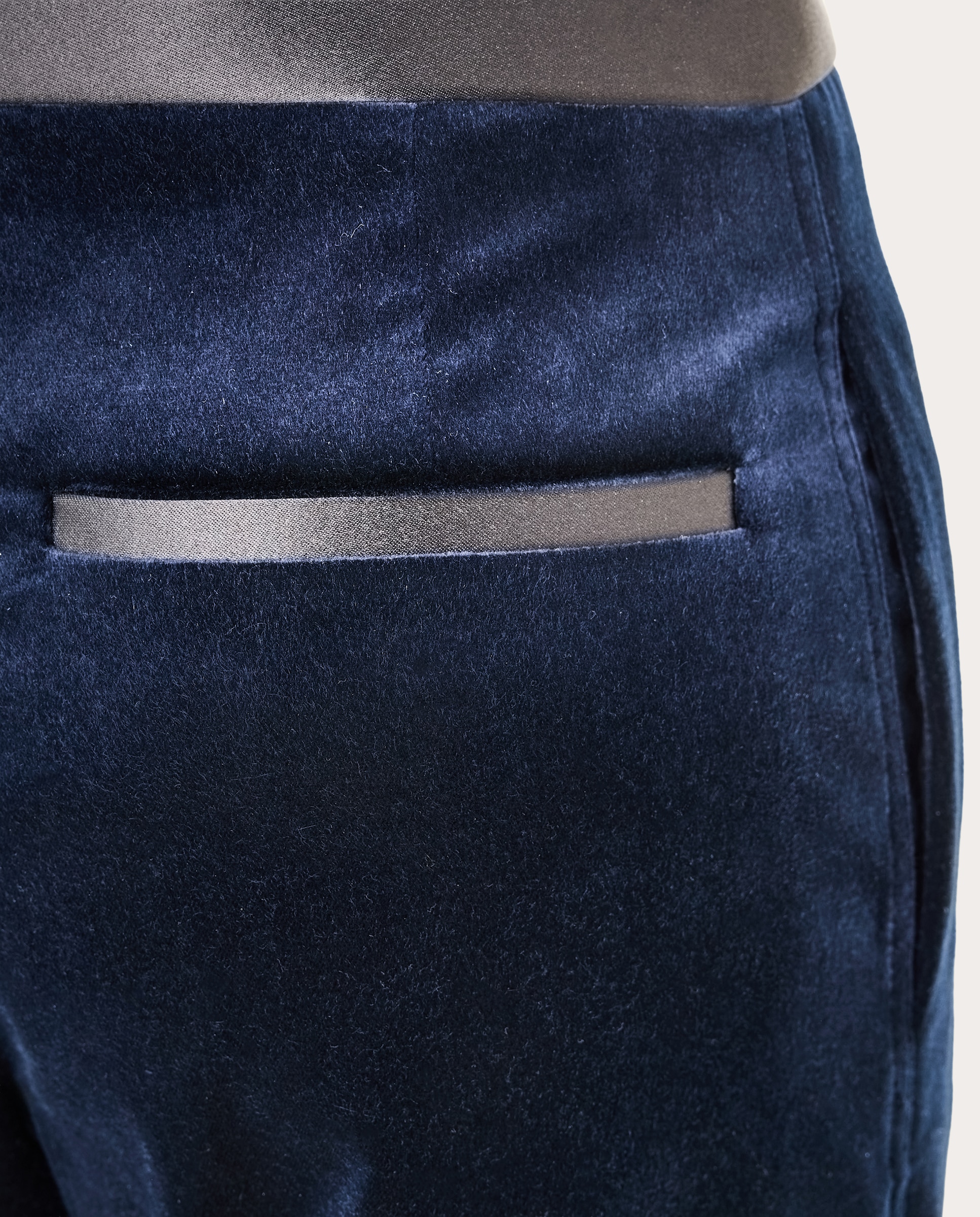 Pantalón Alina de terciopelo - Azul marino Azul marino-3