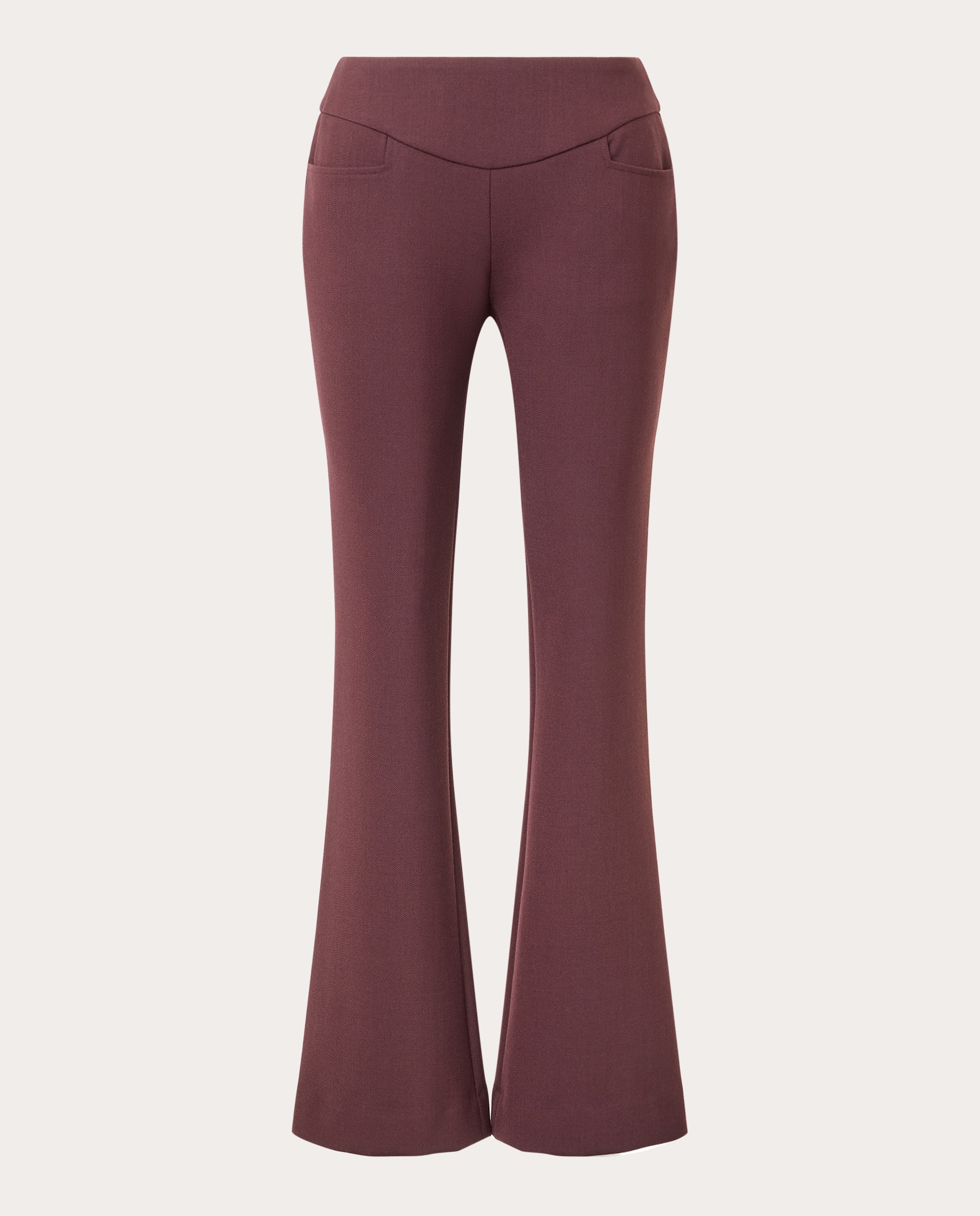 Pantalón Demi frame - Burdeos Burdeos-1