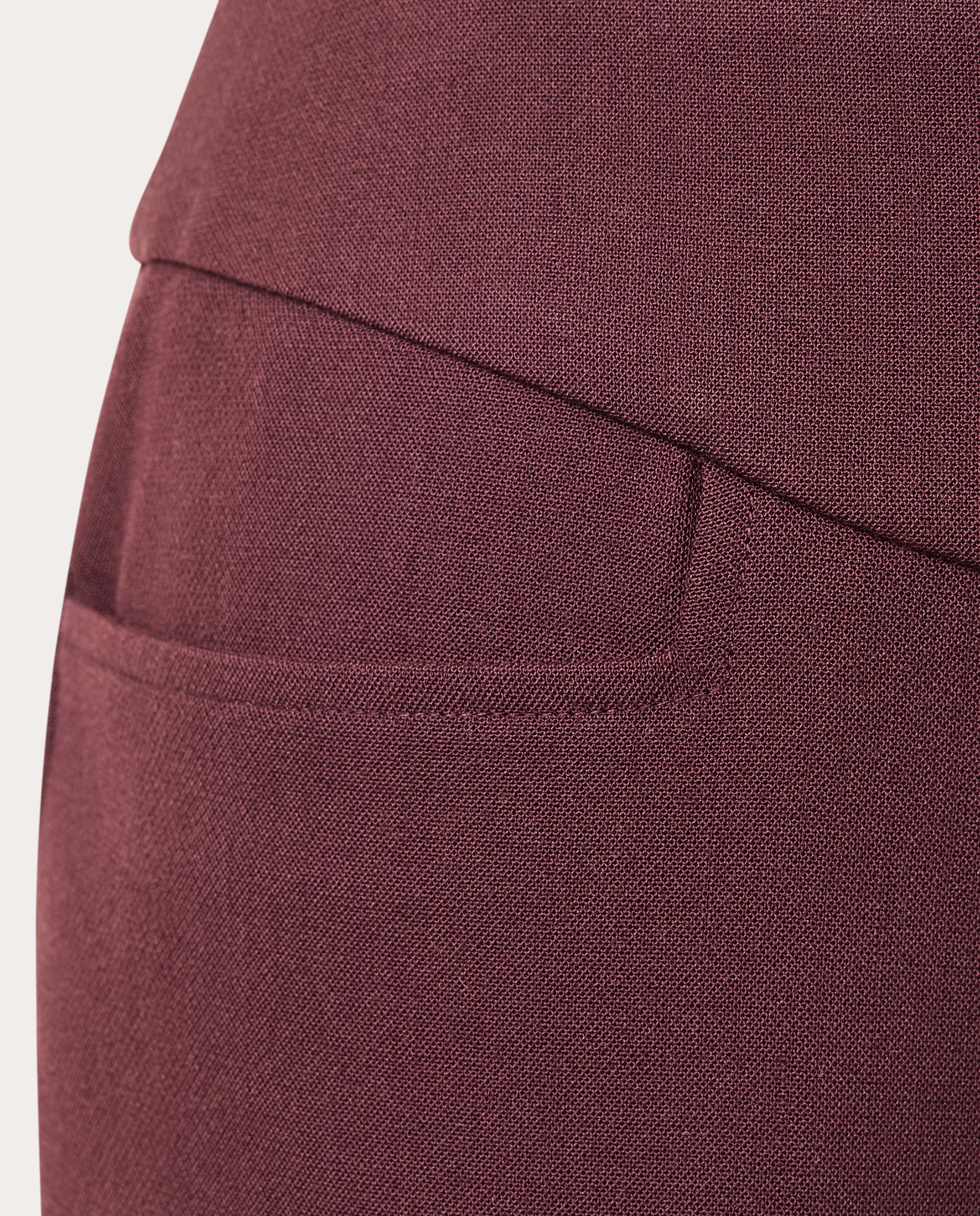Pantalón Demi frame - Burdeos Burdeos-3