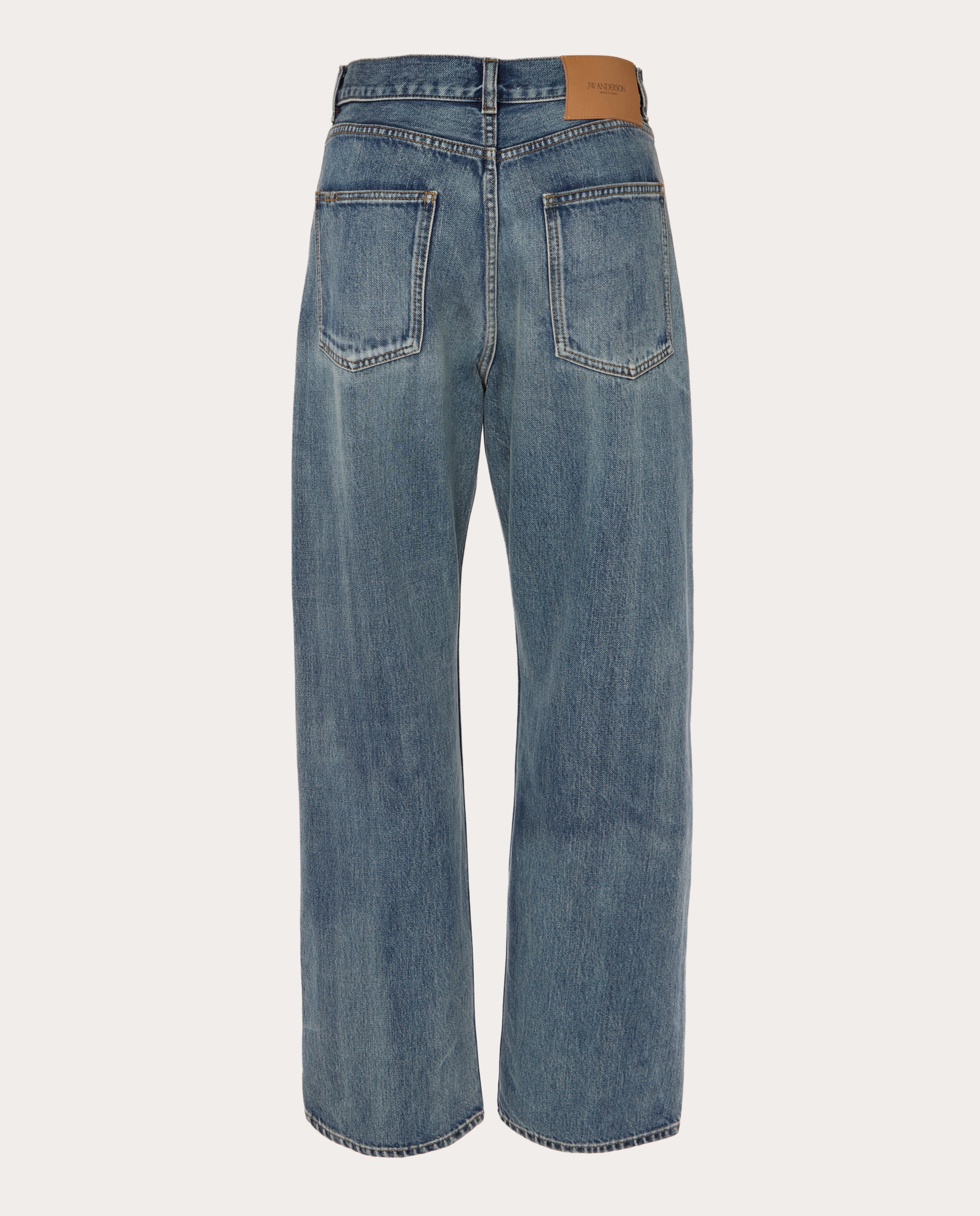 Imagen 2 de Jeans Straight Leg - Azul Azul