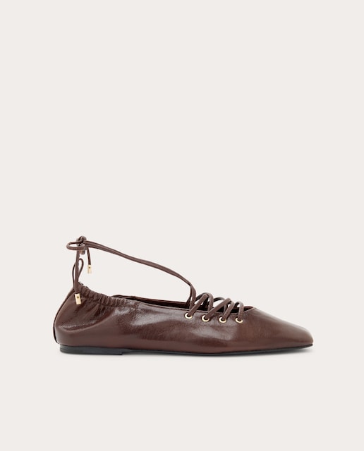 Zapatos planos Sophia de piel