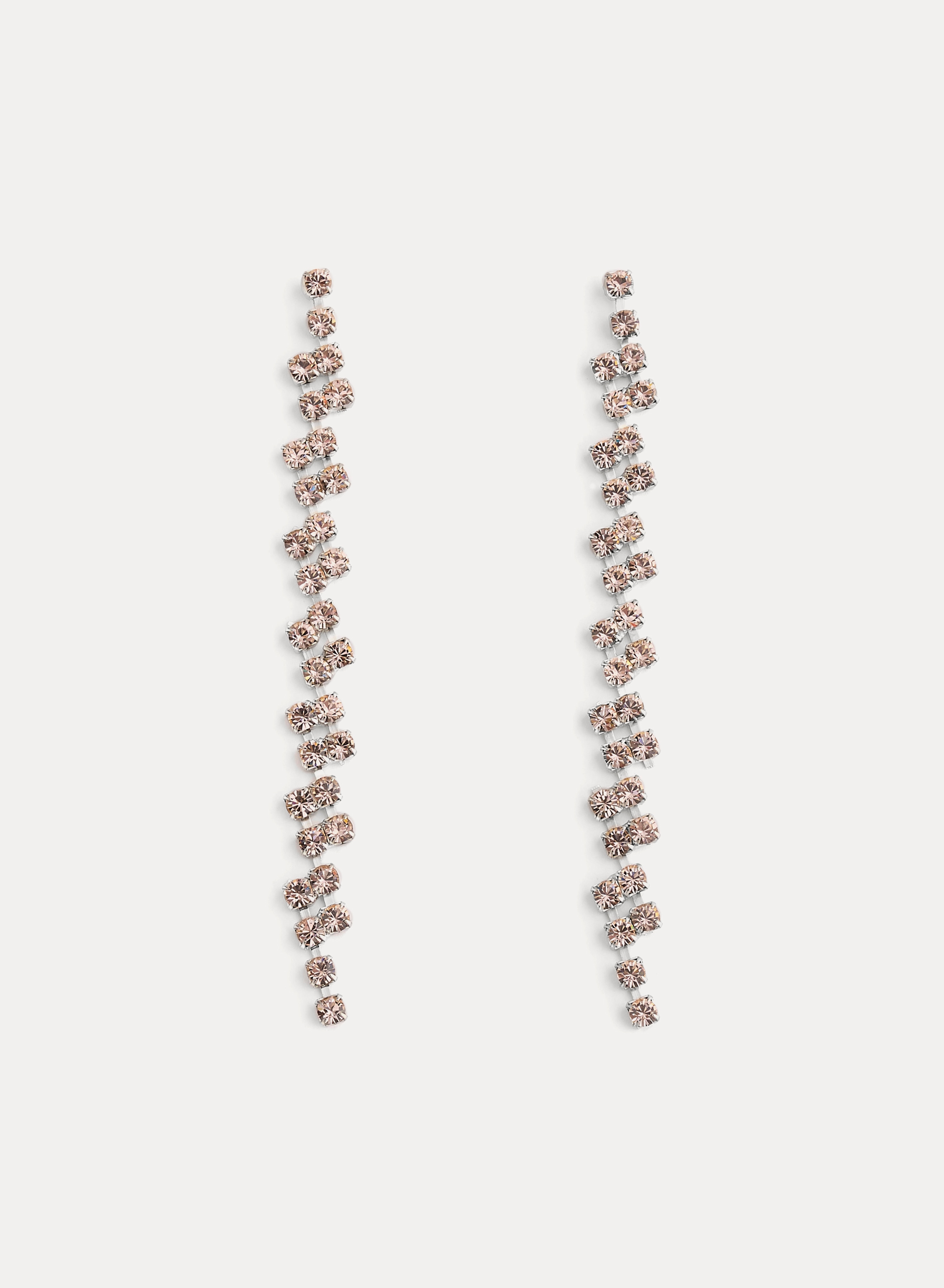 Imagen 0 de Pendientes largos Plata