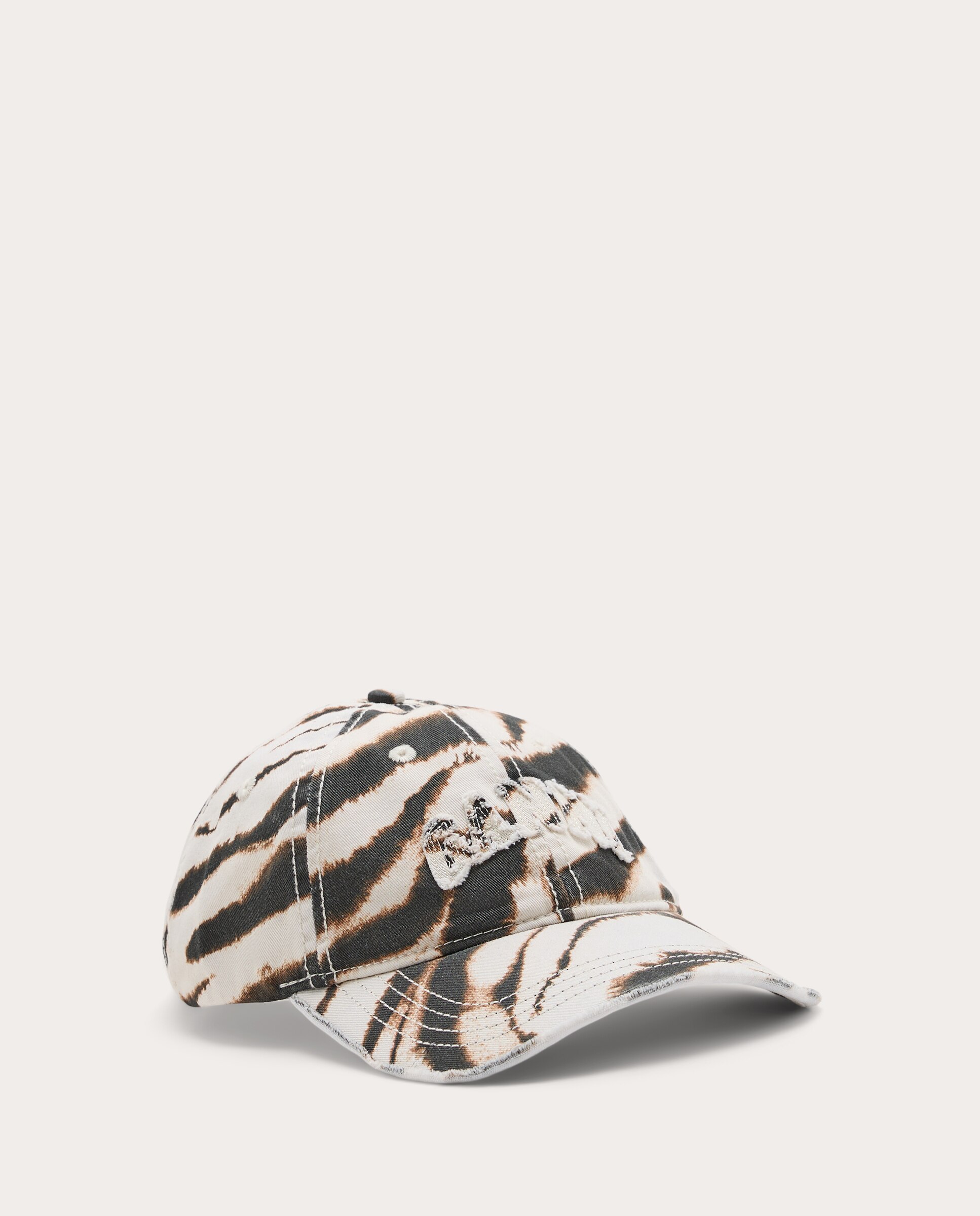Imagen 0 de Gorra animal print Blanco